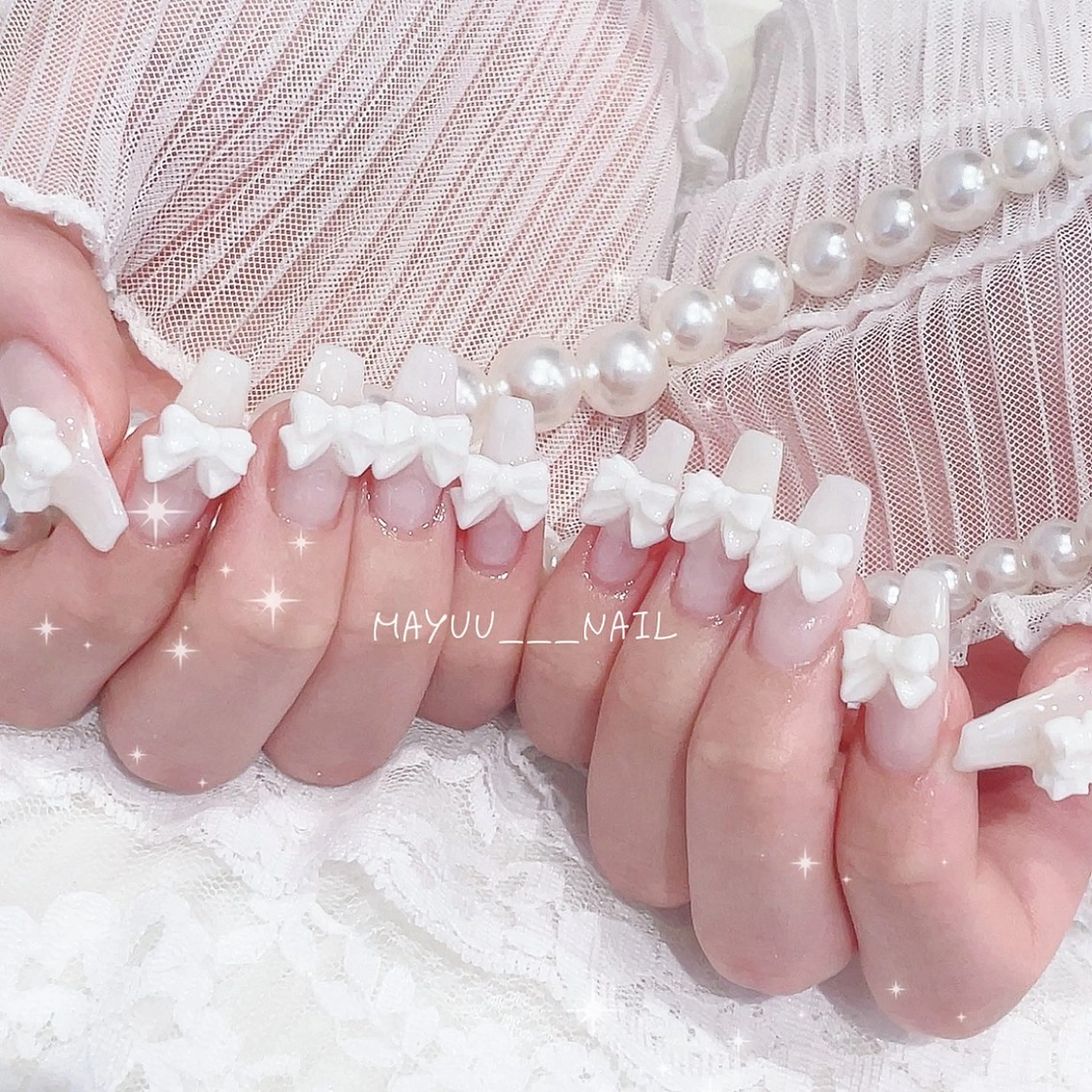 ネイル 🎀 Mayu 🎀痛ネイルのネイルデザイン