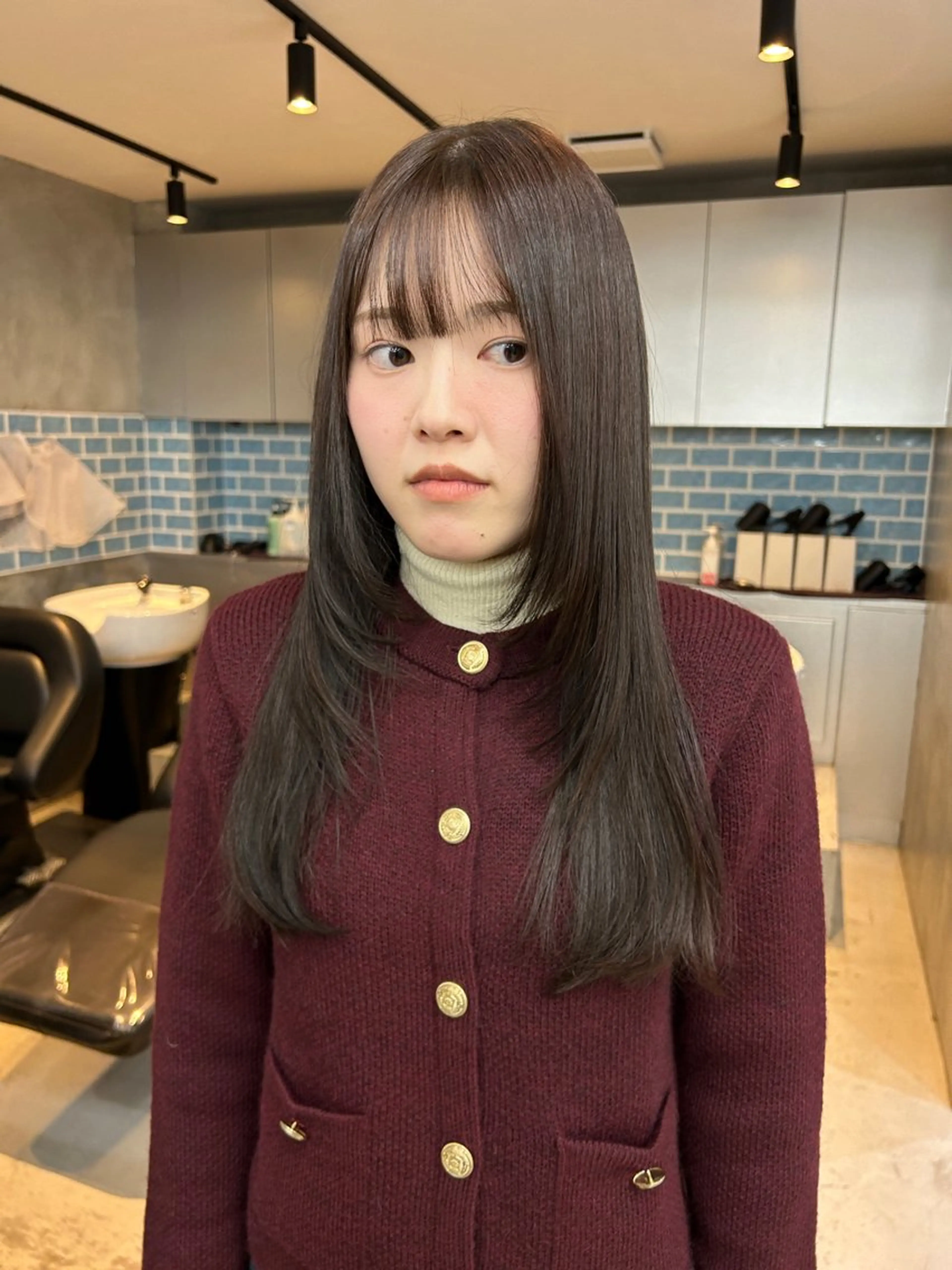 ロング カラー カット ヘアカラー おぐらみゆう 🍎ボブ/ショートのヘアスタイル