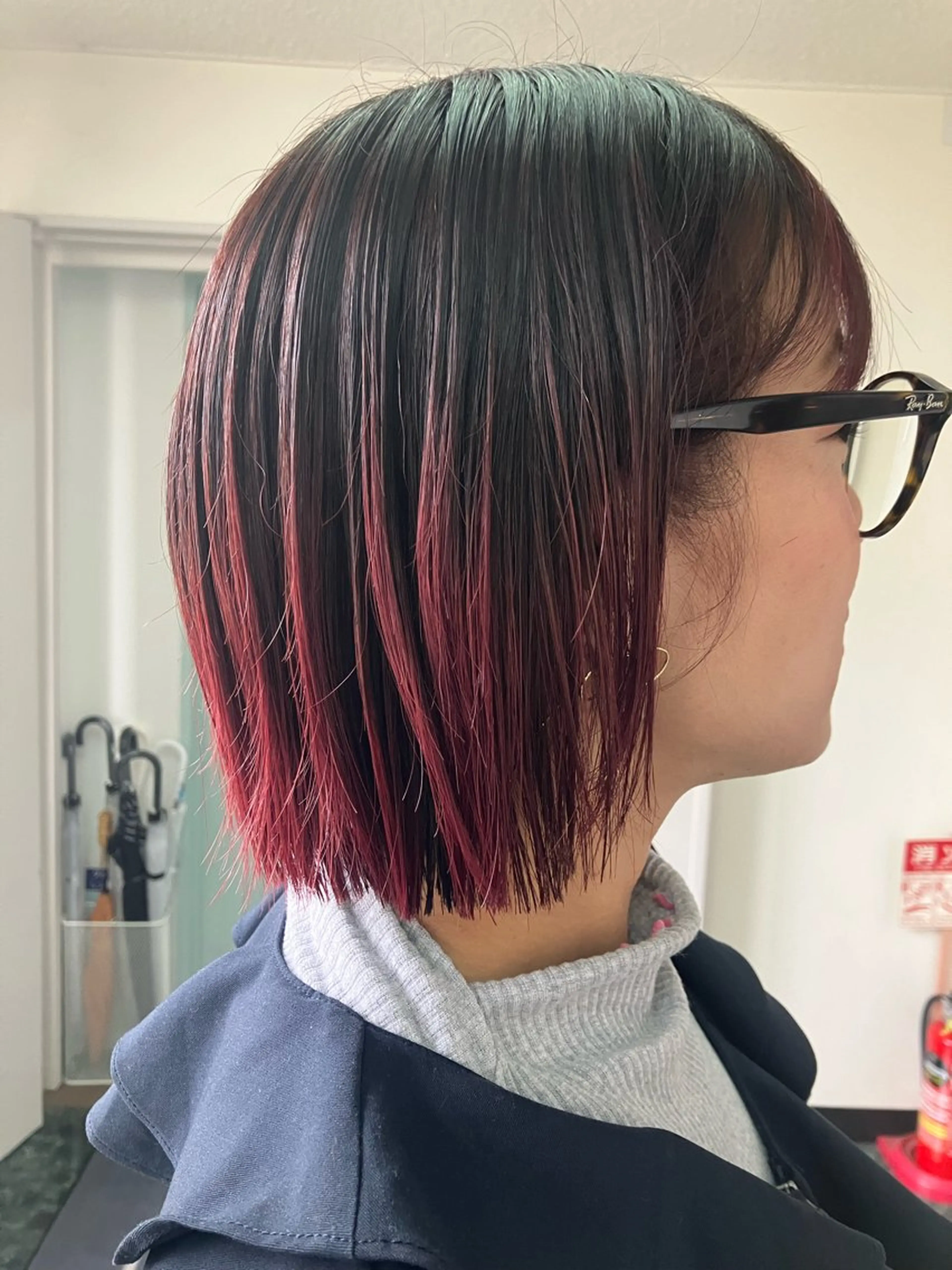 ショート ボブ nara misakiのヘアスタイル