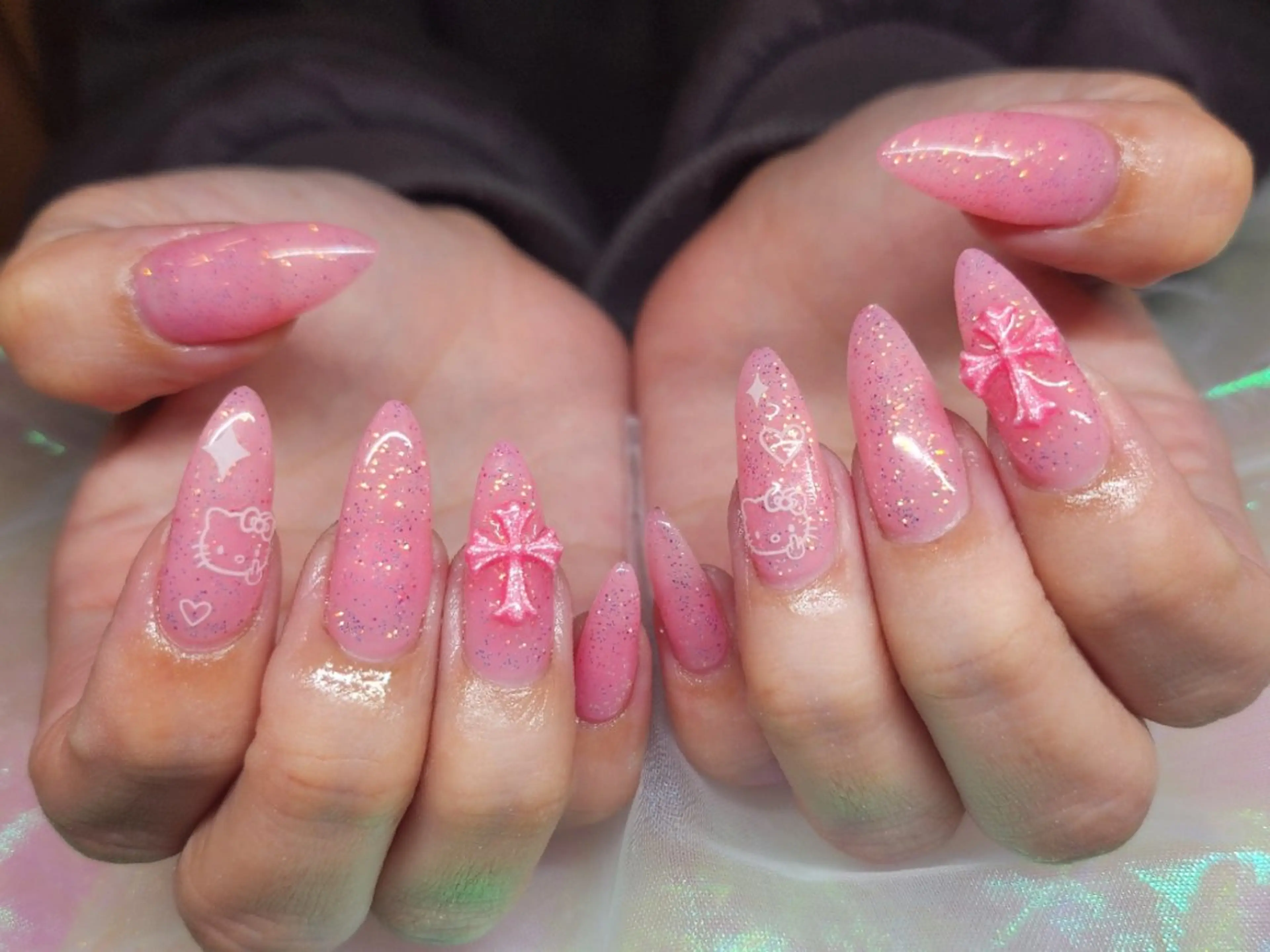 ネイル ハンドネイル 💜bora .のネイルデザイン