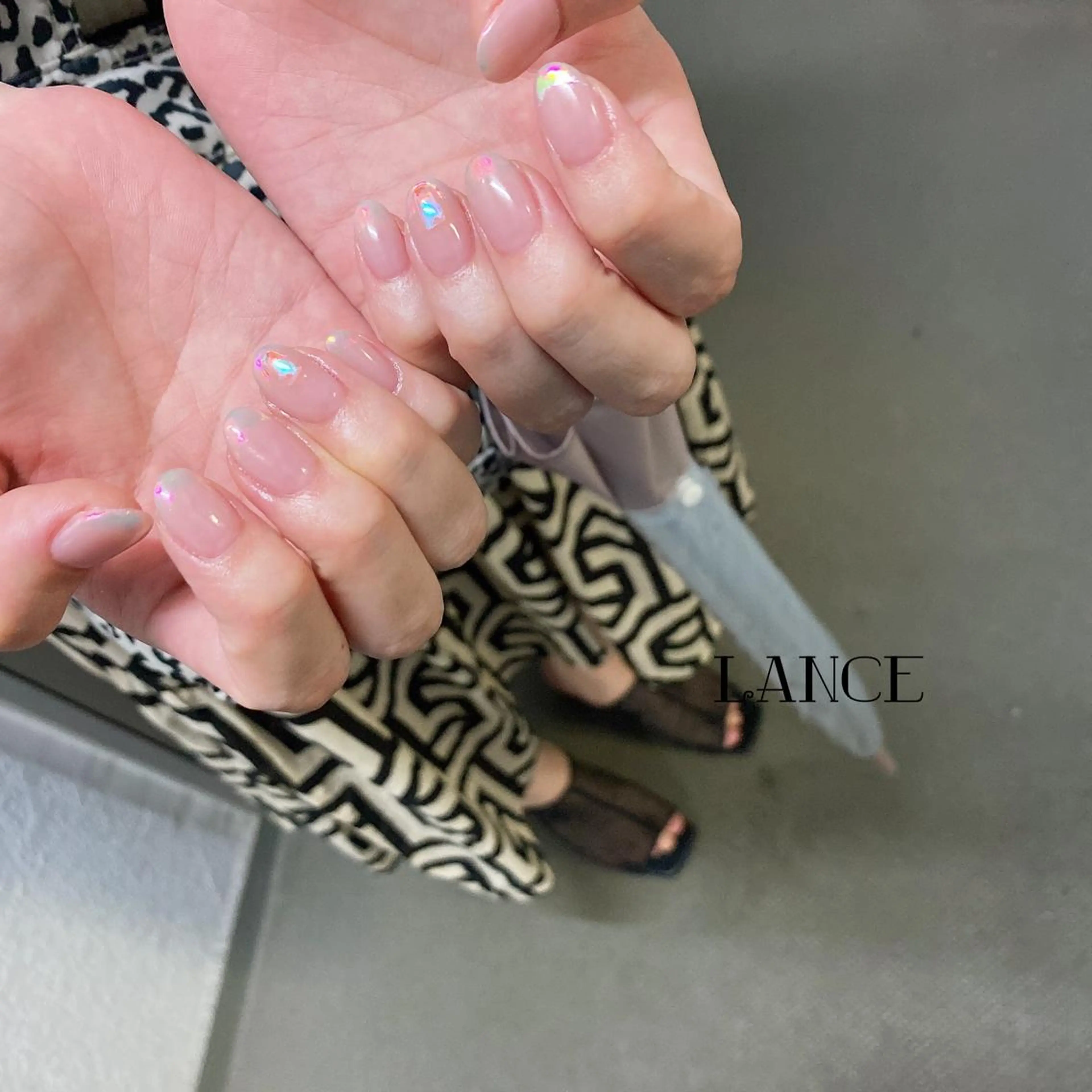 ミディアム ハンドネイル Lance nailのネイルデザイン