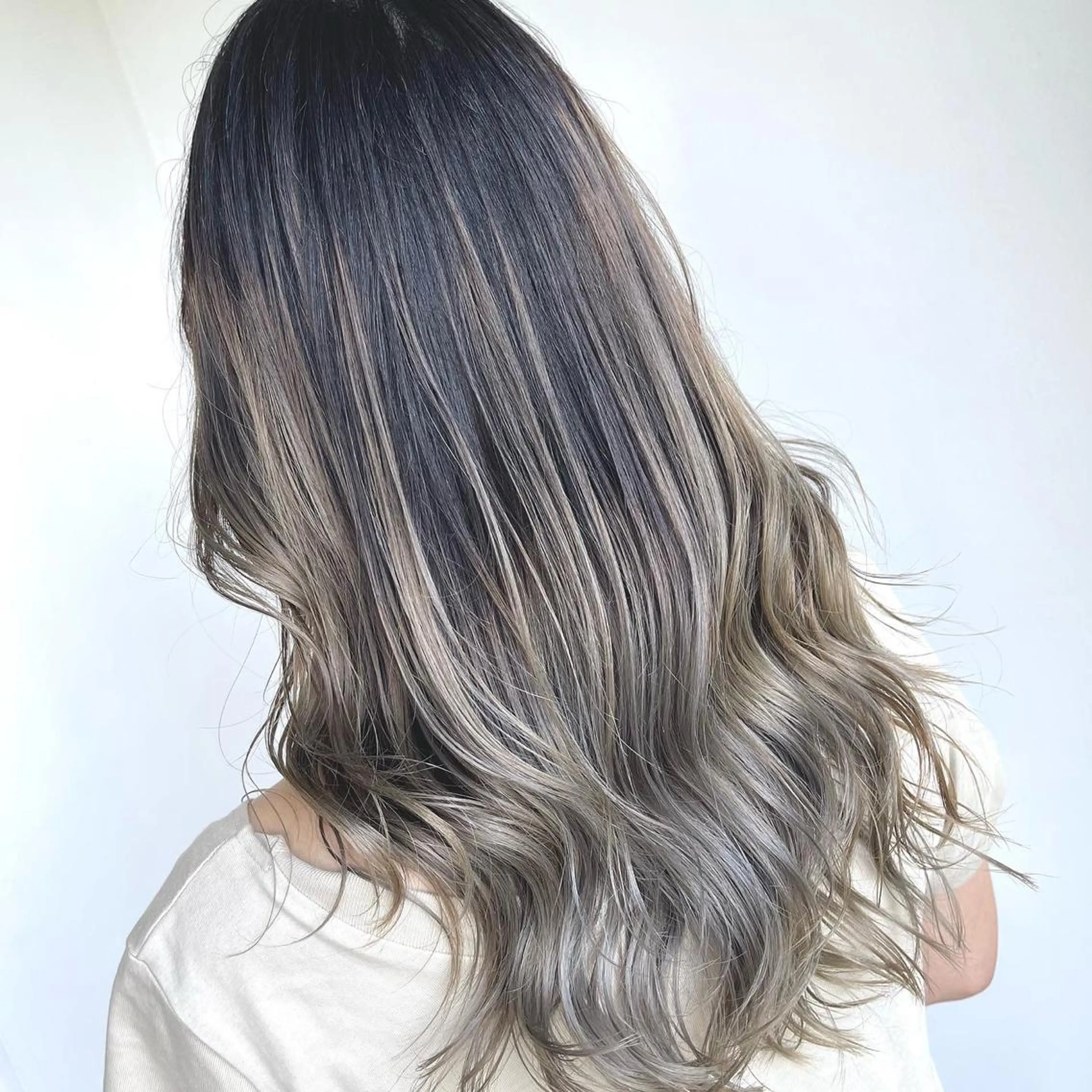 セミロング 外国人風カラー ハイライト レイヤーカット 似合わせカット ウルフカット メンズケアブリーチ 特化🔥村田のヘアスタイル