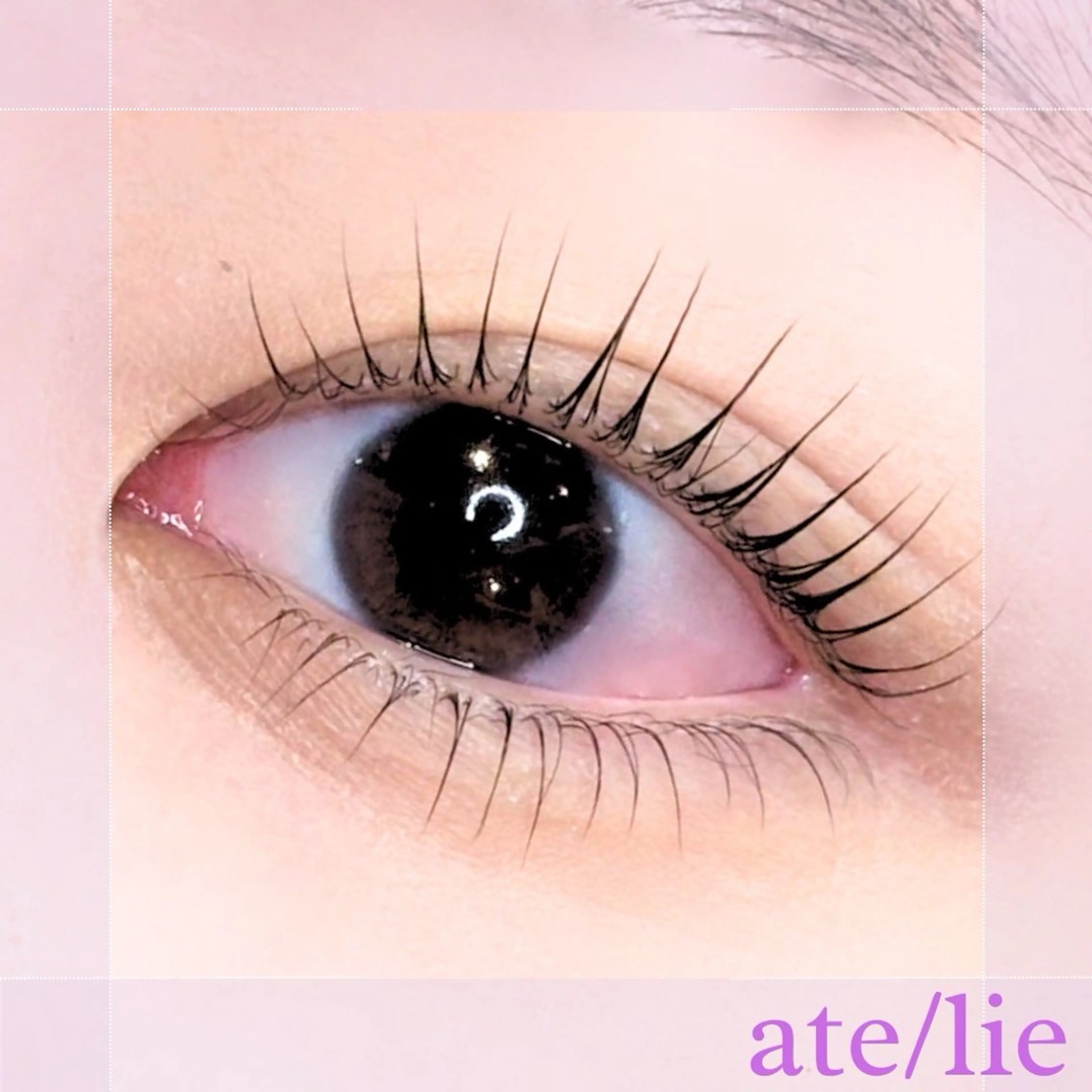 マツエク・マツパ パリジェンヌラッシュリフト マツパ atelieアテリア MARINAのマツエク・マツパデザイン