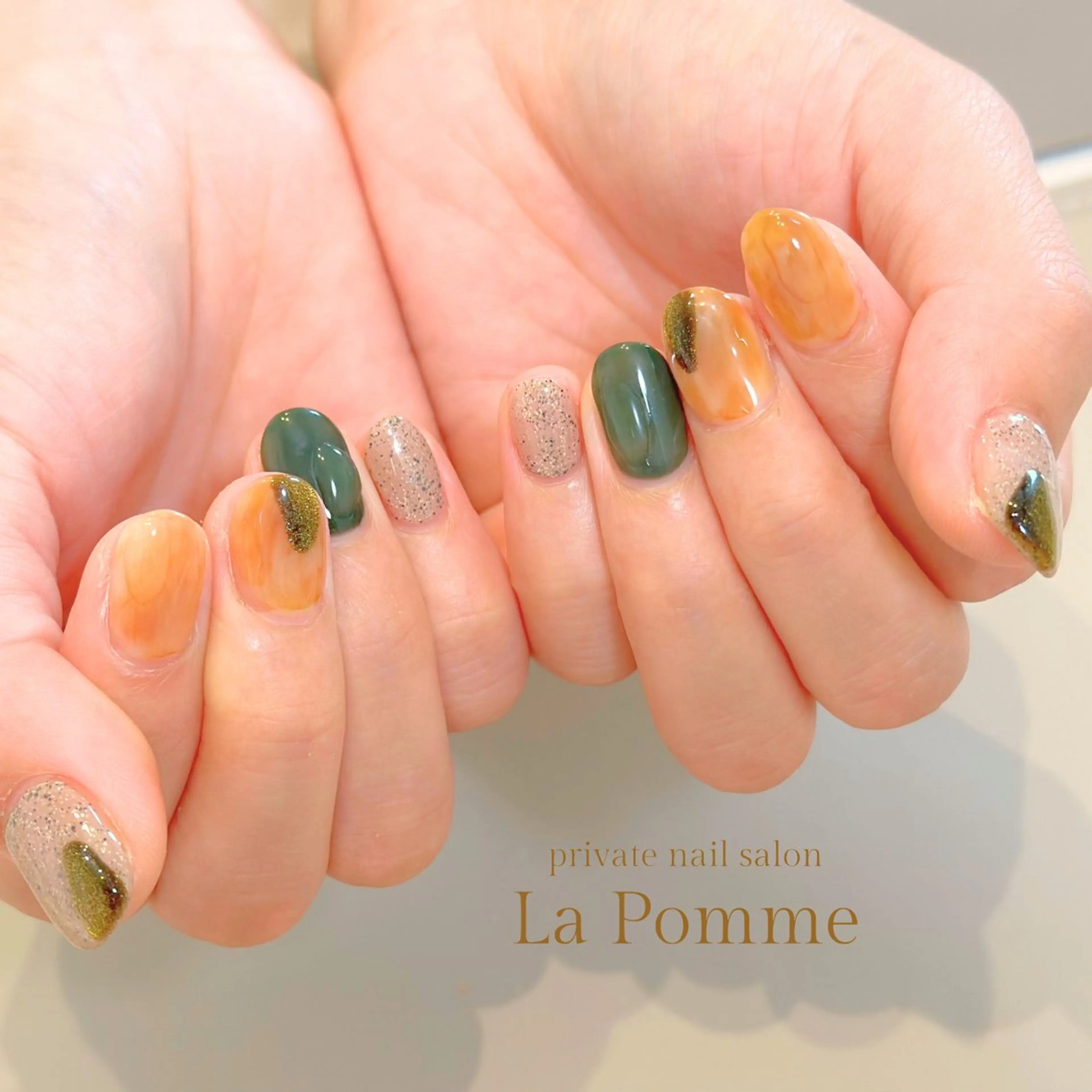ネイル nail salon La Pommeのネイルデザイン