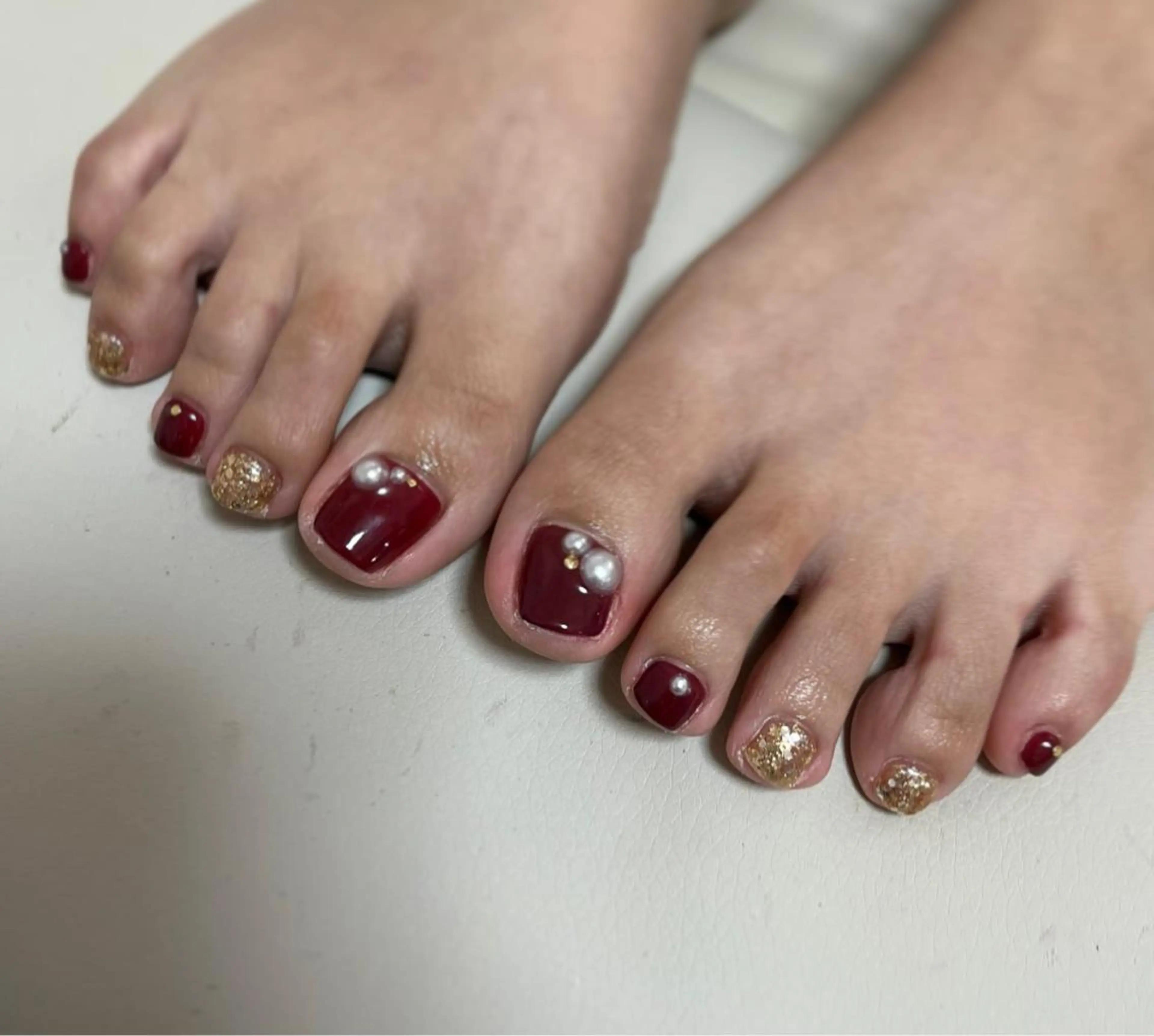 ネイル フットネイル nail M&Tのネイルデザイン