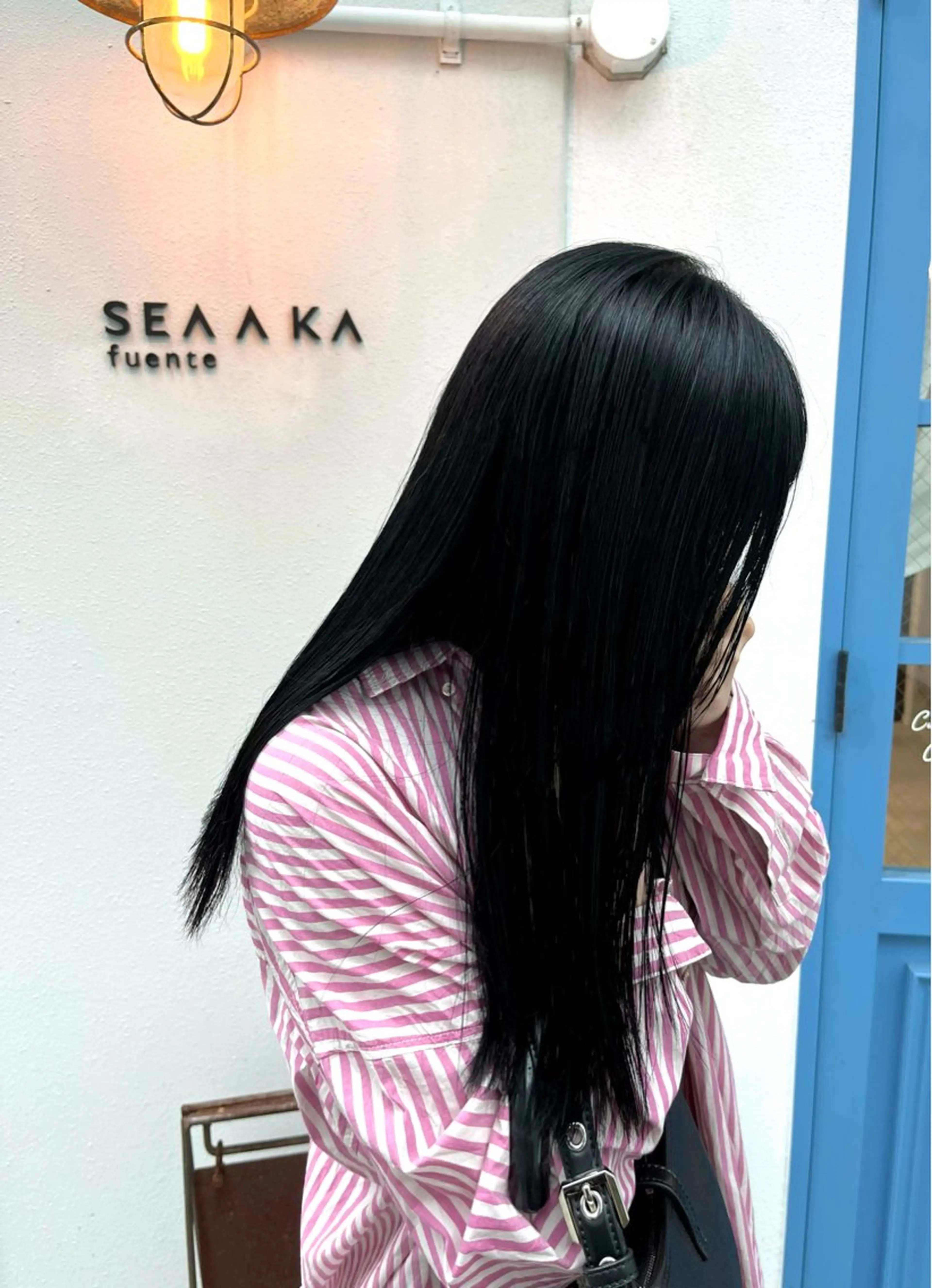 ロング カラー パーマ ヘアアレンジ 中川 もえか【明石】のヘアスタイル