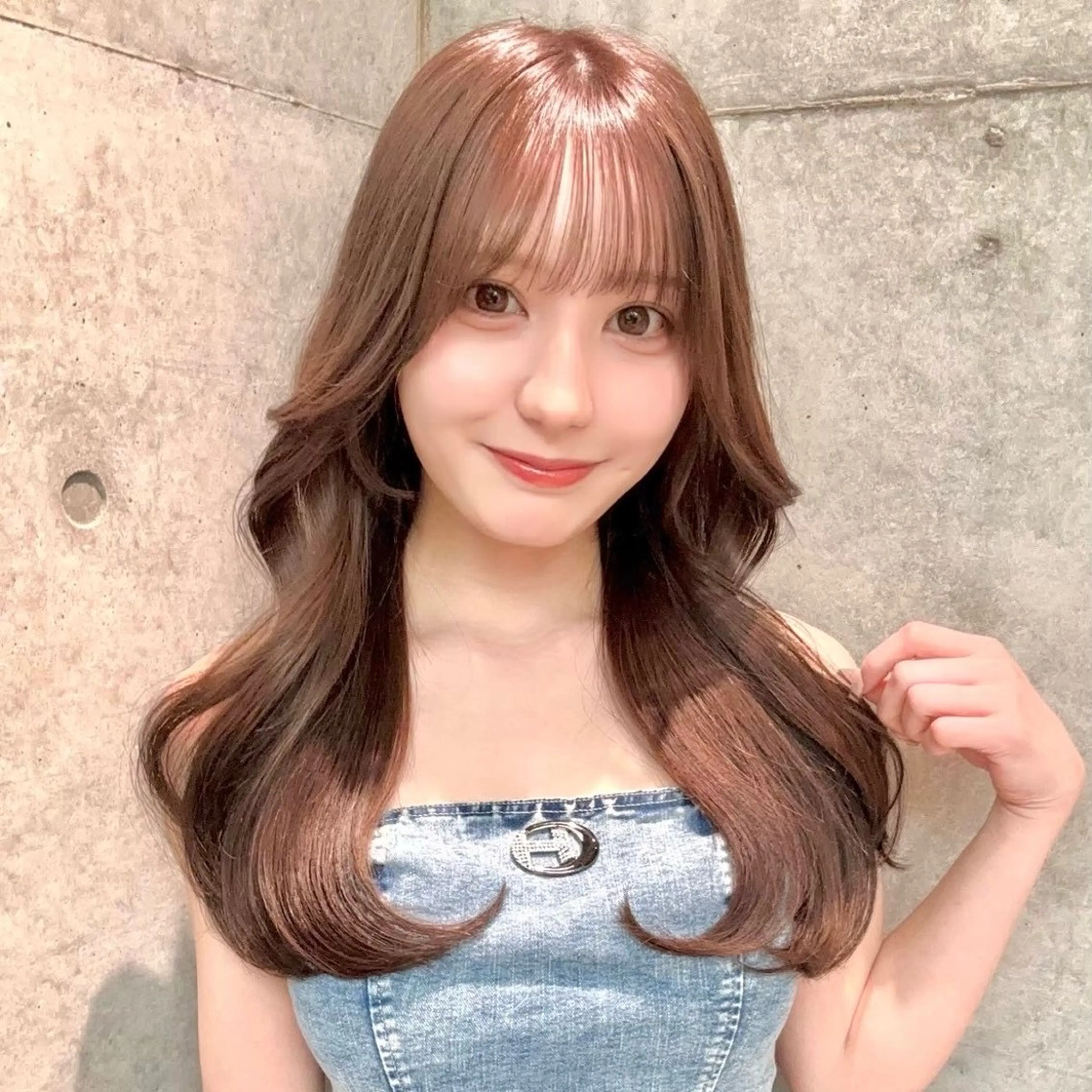 ロング ヘアカラー 🎀Rimi୨୧ ✨艶✨color🎀のヘアスタイル