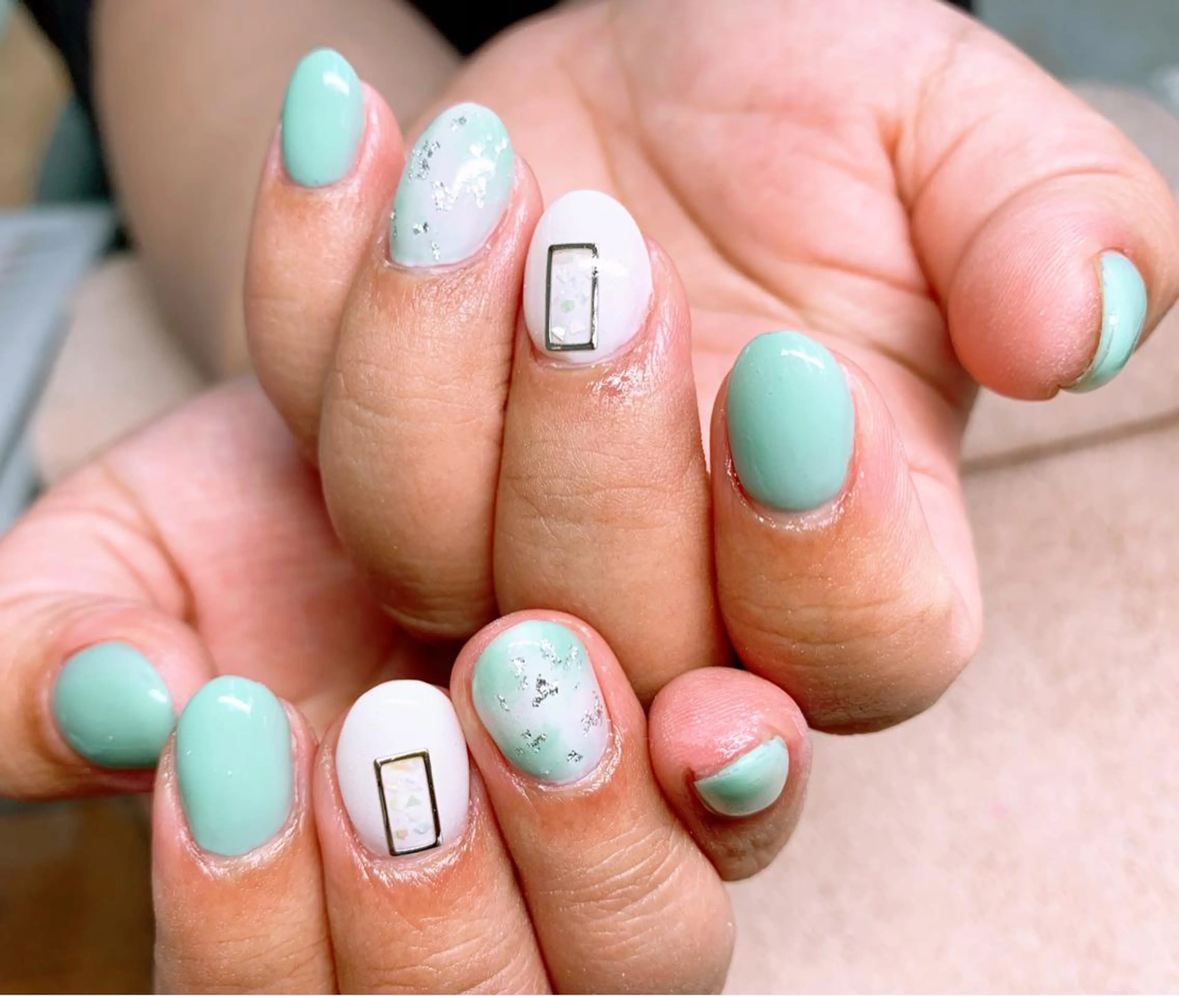 ネイル ⭐︎休業中の練習⭐︎ JNA認定講師髙橋のネイルデザイン