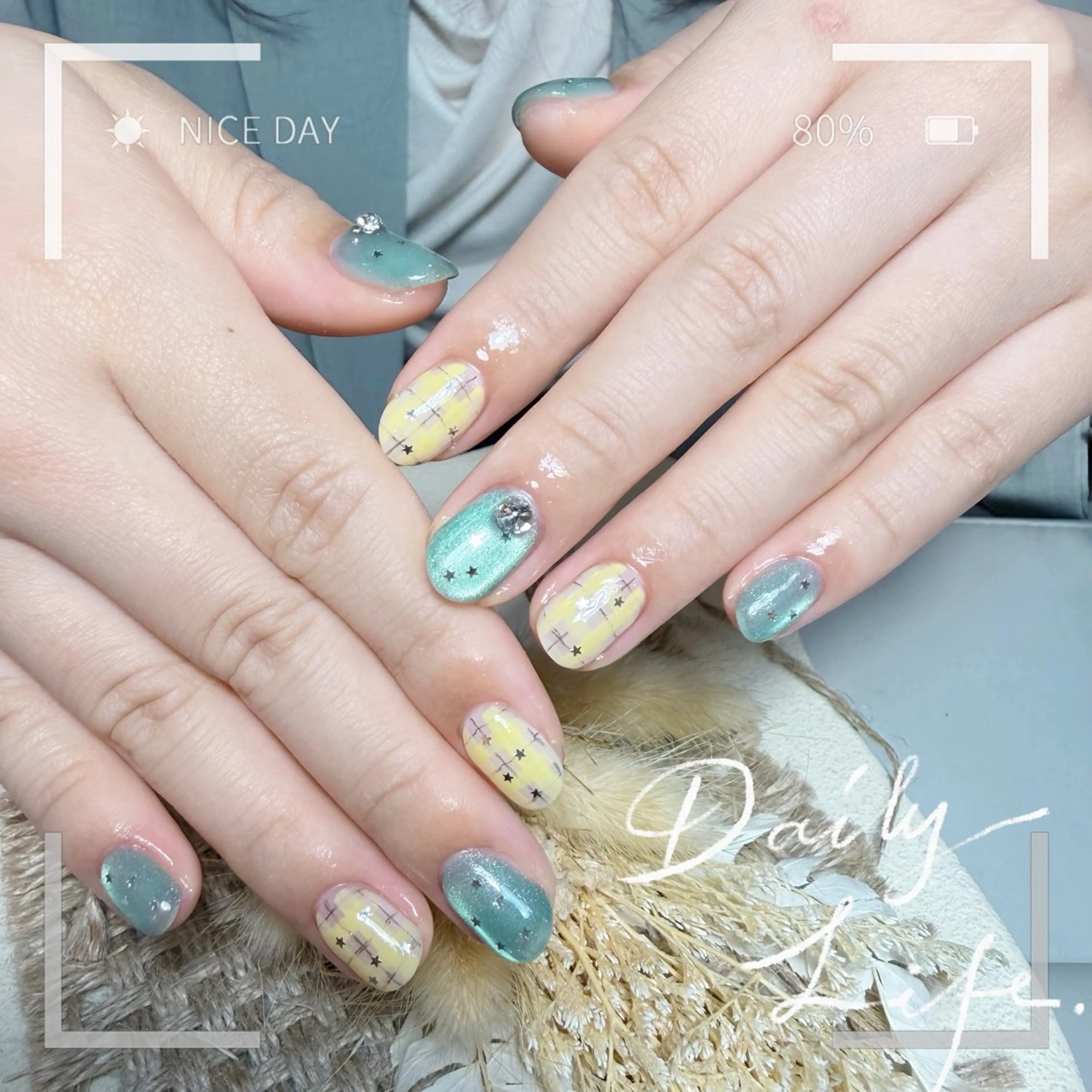 ネイル ハンドネイル AngelChris ビューティーサロン琳のネイルデザイン