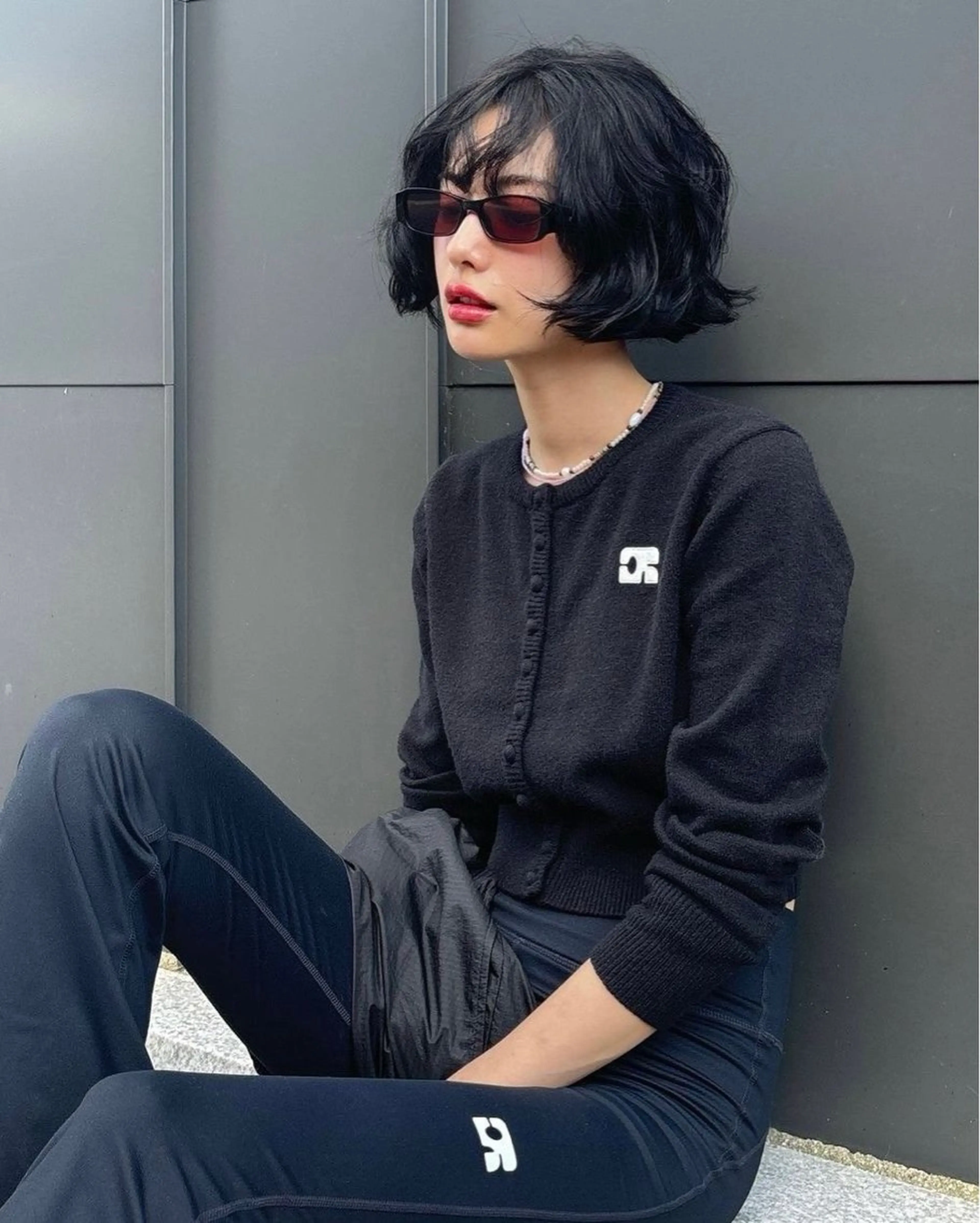 ショート ボブ パーマ/パーマ落とし /メンズカット/ヒロのヘアスタイル