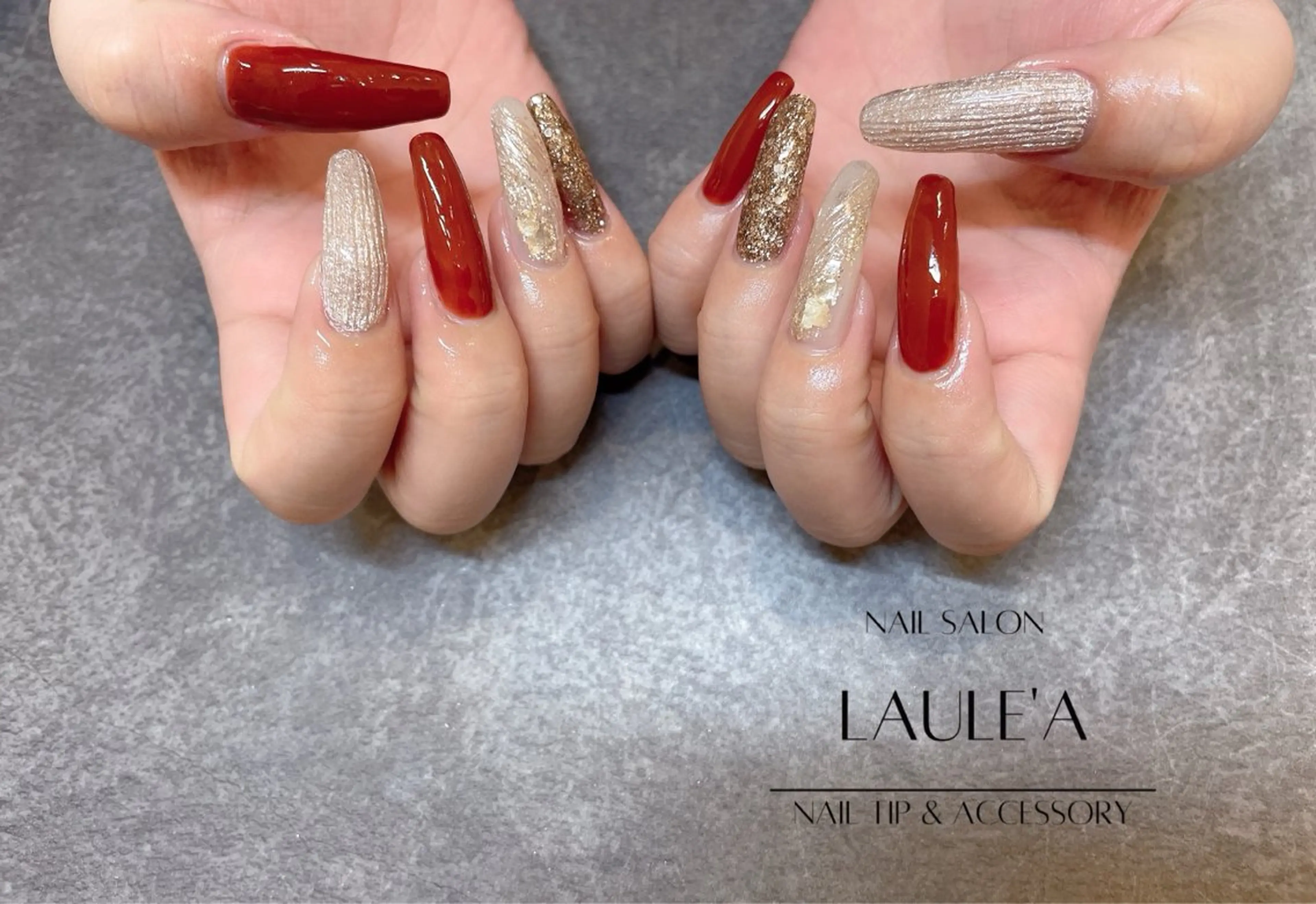 ネイル ハンドネイル nailsalon Laule'aのネイルデザイン
