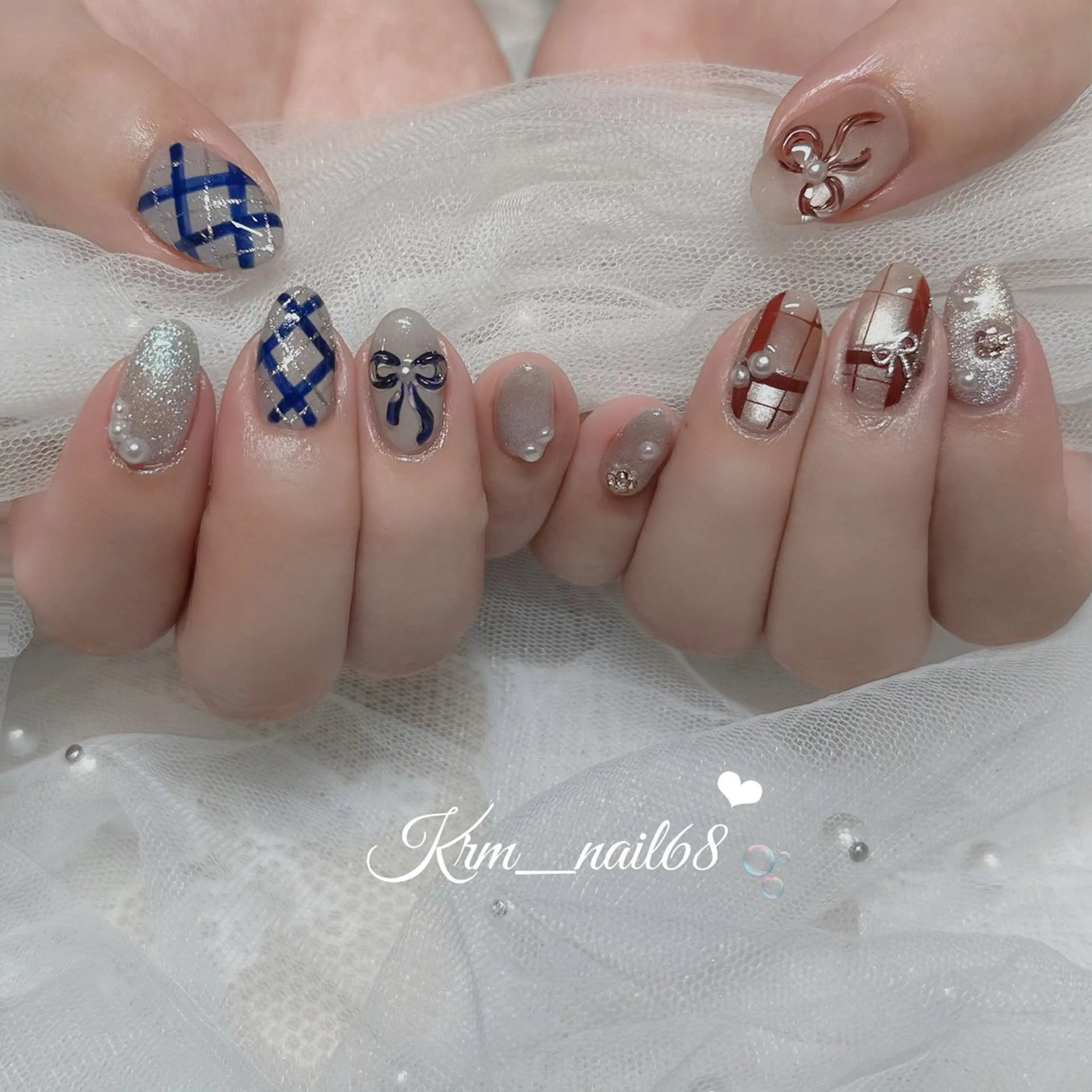 ネイル マグネットネイル Karen 新宿のネイルデザイン