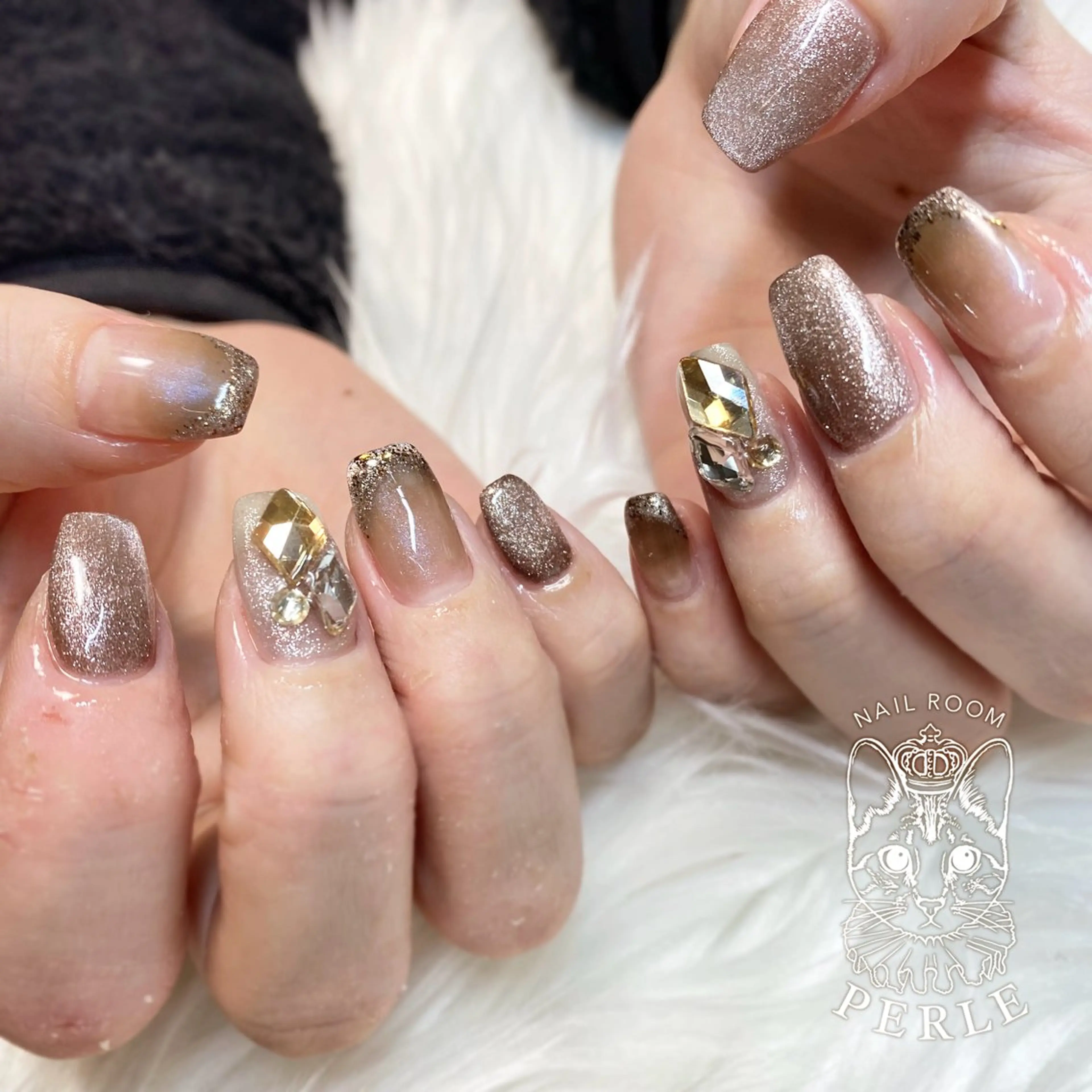 ネイル ハンドネイル nail room Perleのネイルデザイン