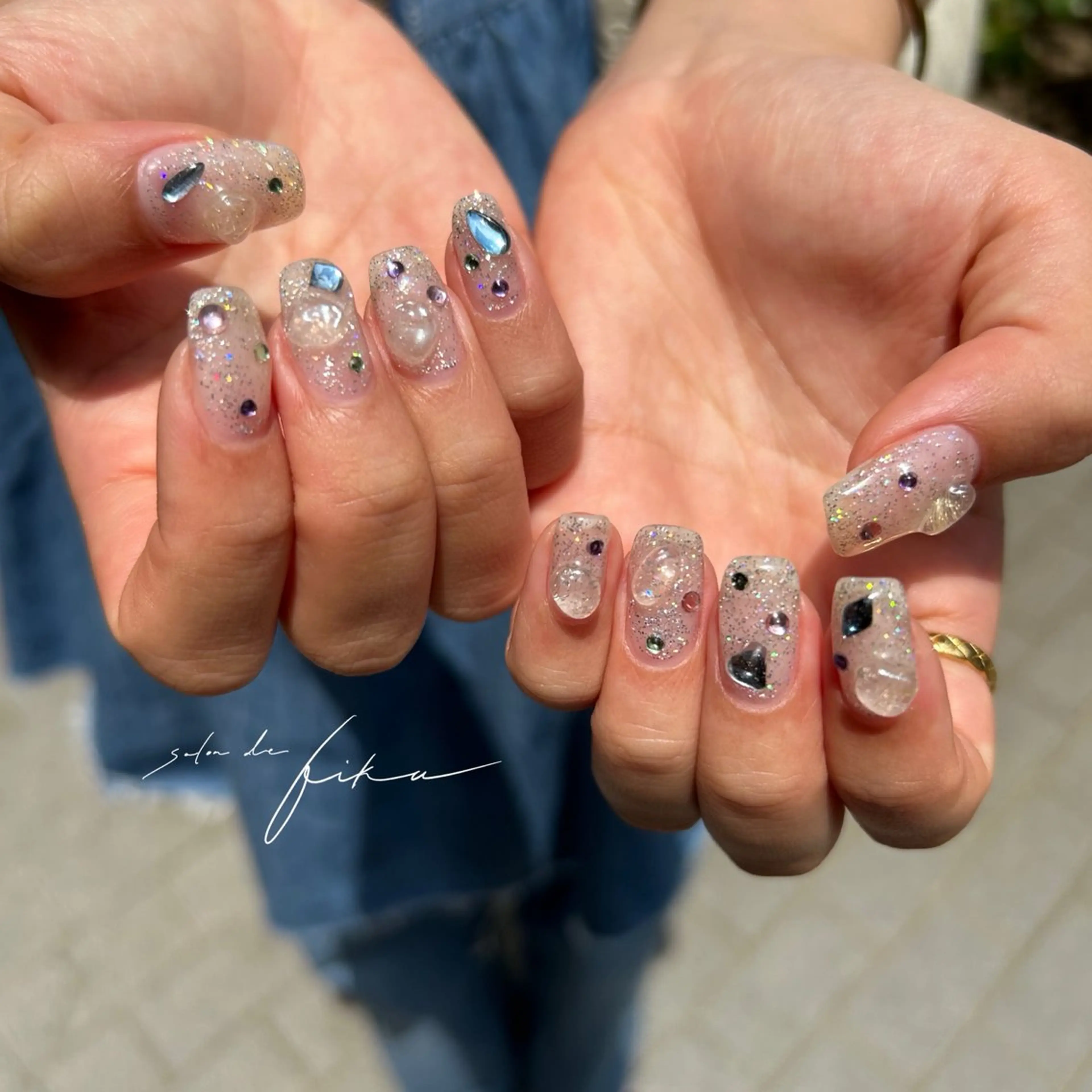 ネイル Rio 𓍼のネイルデザイン