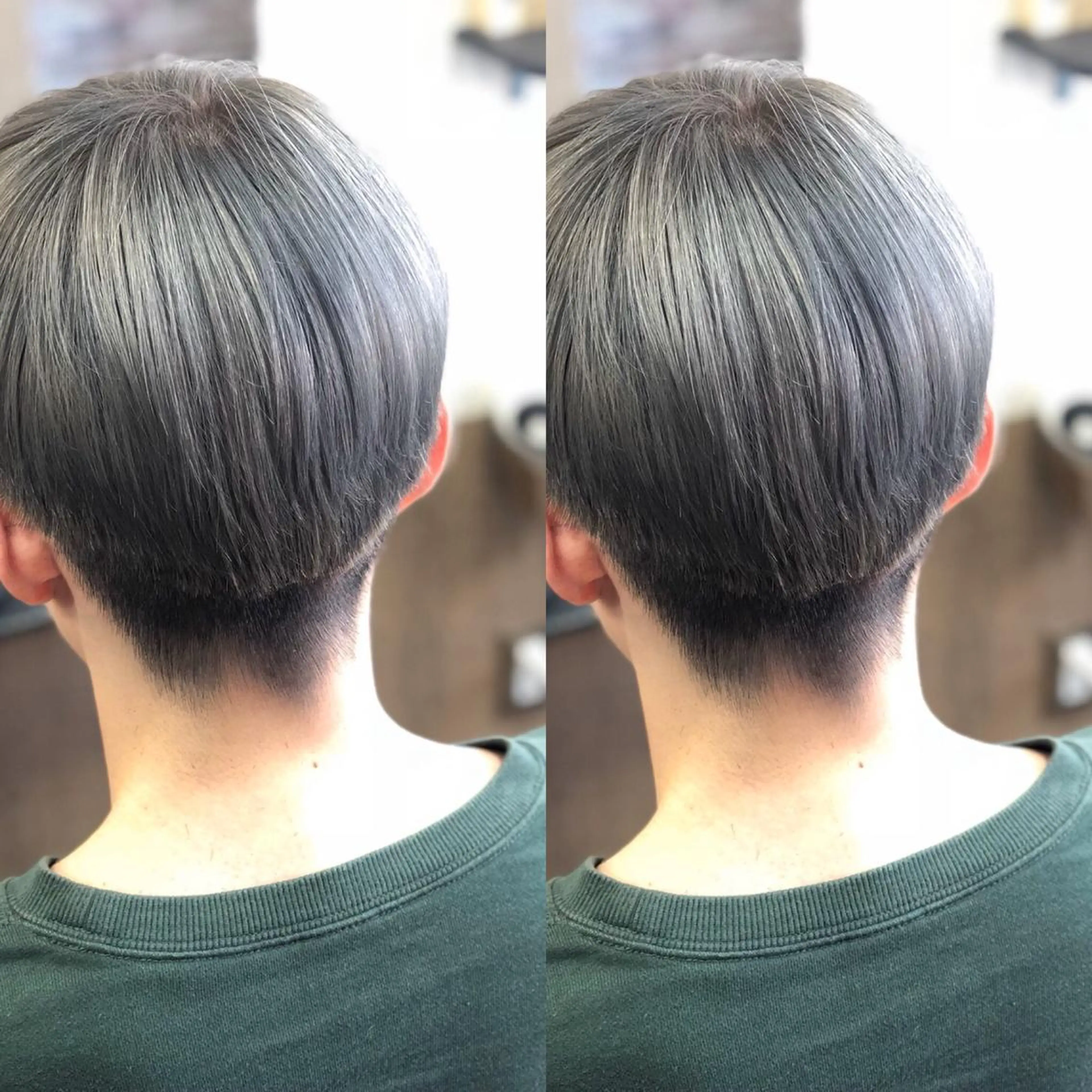 ショート ヘアカラー ヘアサロンオスカー 岸和田蛸地蔵店のヘアスタイル