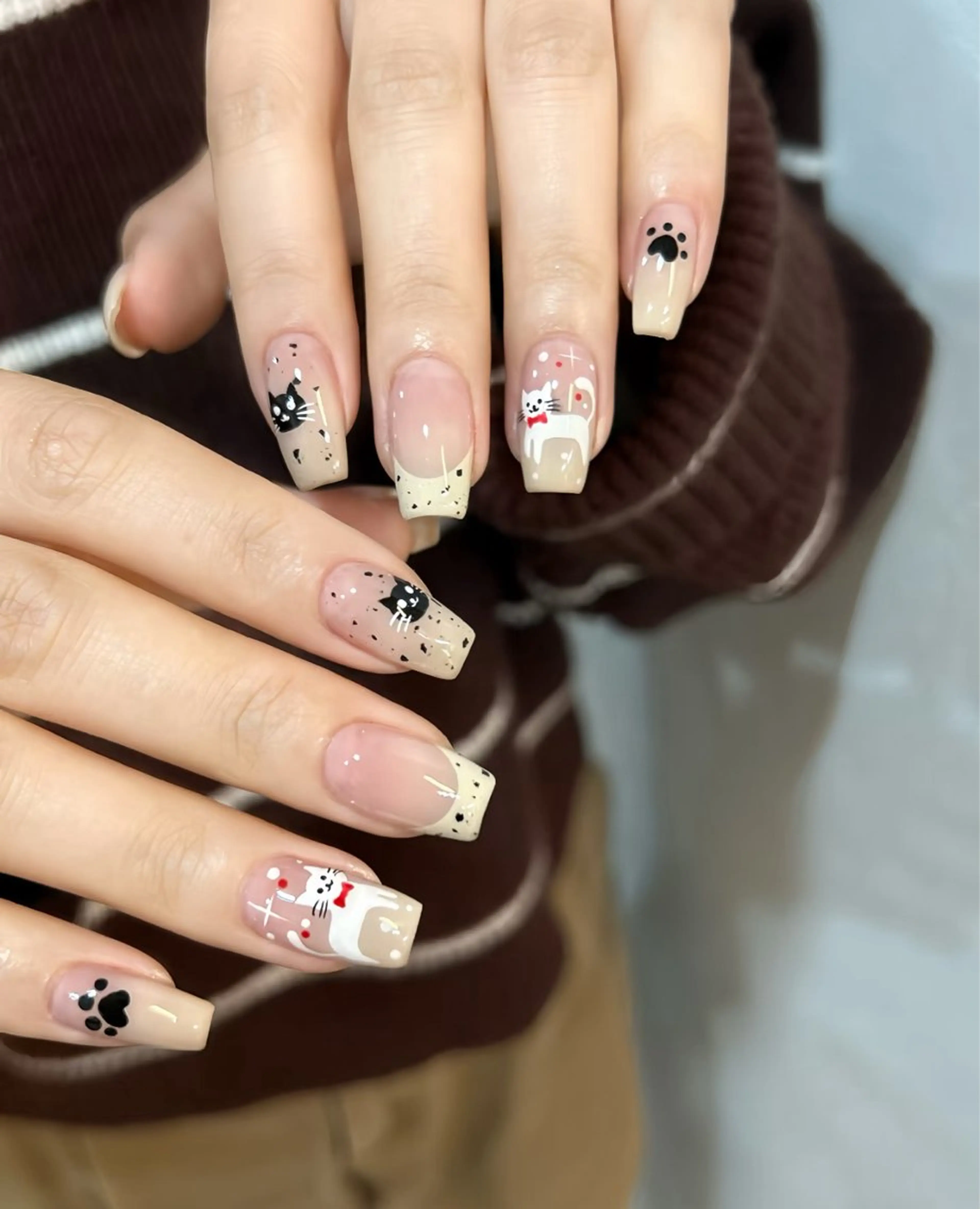 ネイル ハート 韓国ネイル オフィスネイル ワンカラーネイル シンプルネイル ハンドネイル Lynn_ Nailのネイルデザイン