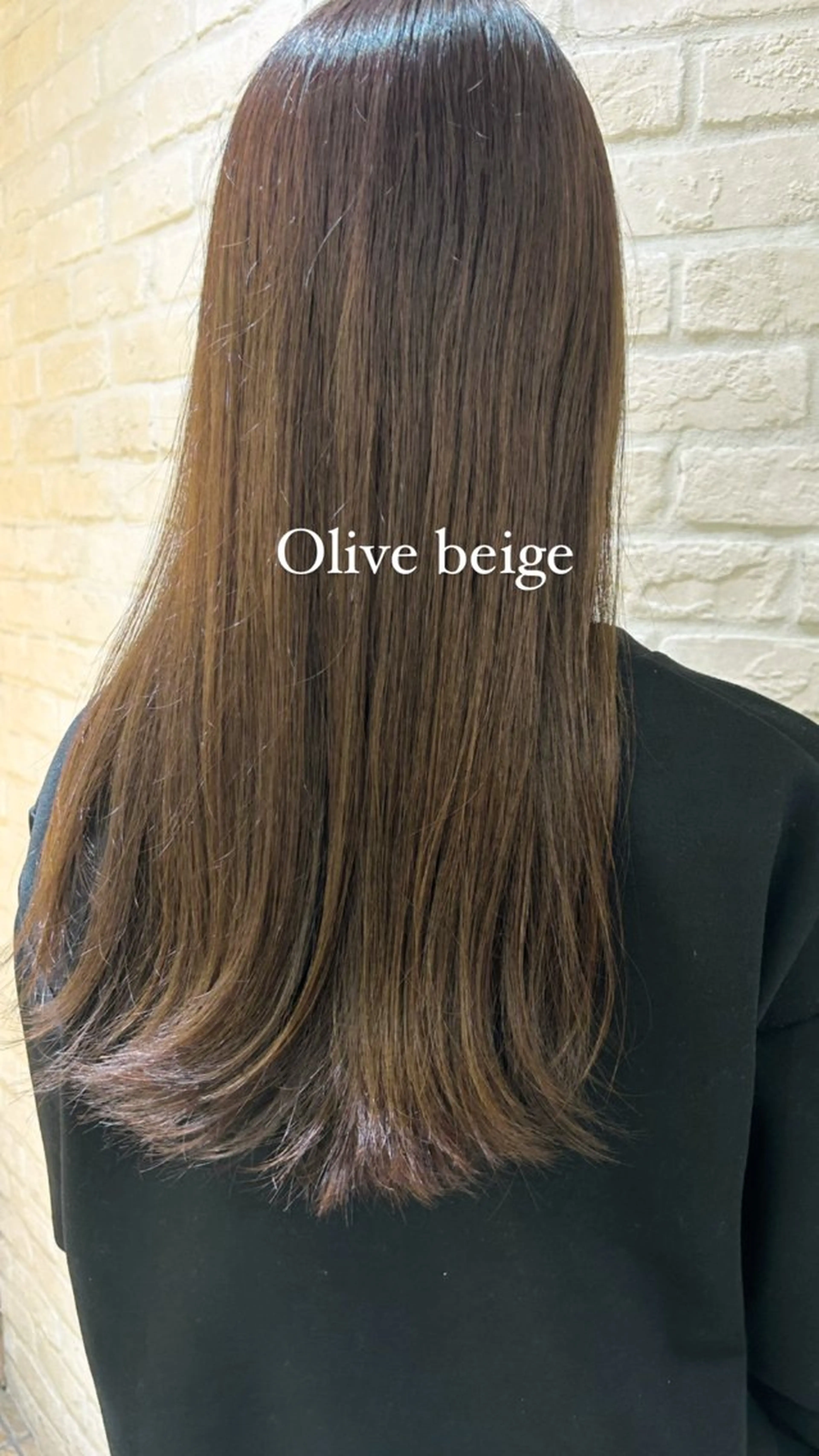 セミロング カラー momoha 『モテヘア🍓』のヘアスタイル