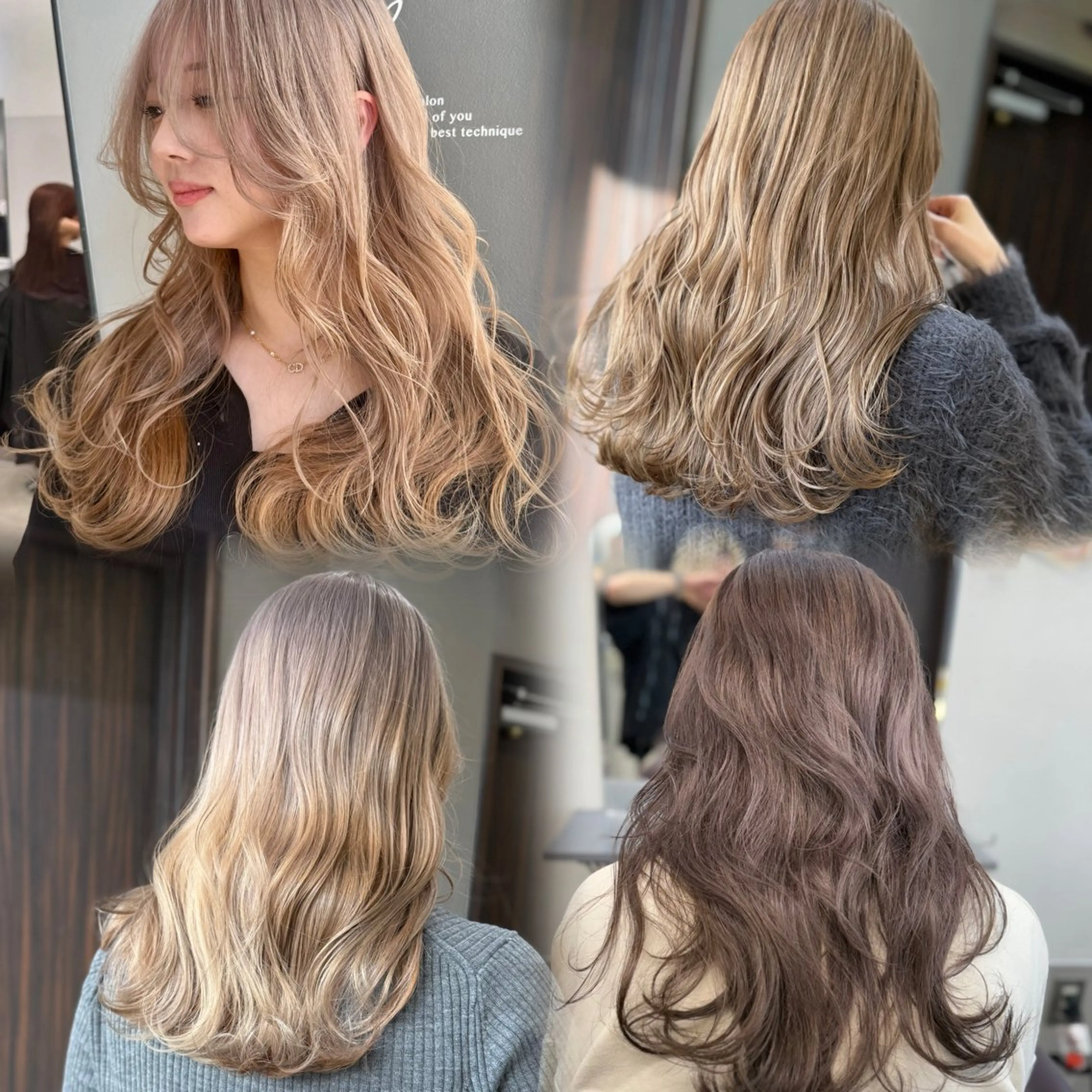 ロング カラー ベージュカラー ダブルカラー ハイトーンカラー 似合わせカット カット ヘアカラー トリートメント 天神大名/ブリーチ 鶴岡和幸/ハイトーンのヘアスタイル