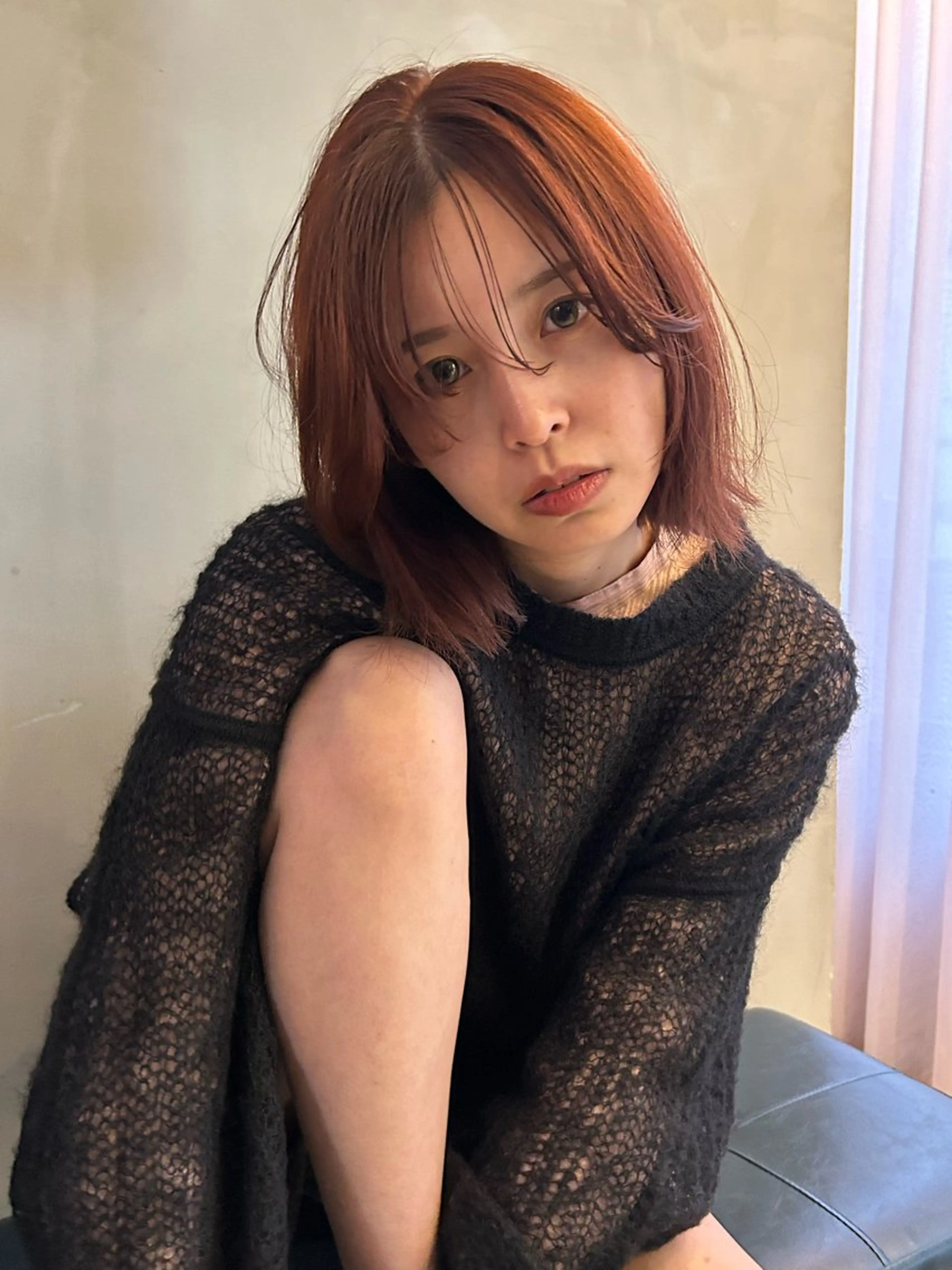 ショート カラー カット ヘアカラー トリートメント ショート/ボブ/ 心斎橋/宮脇美奈のヘアスタイル