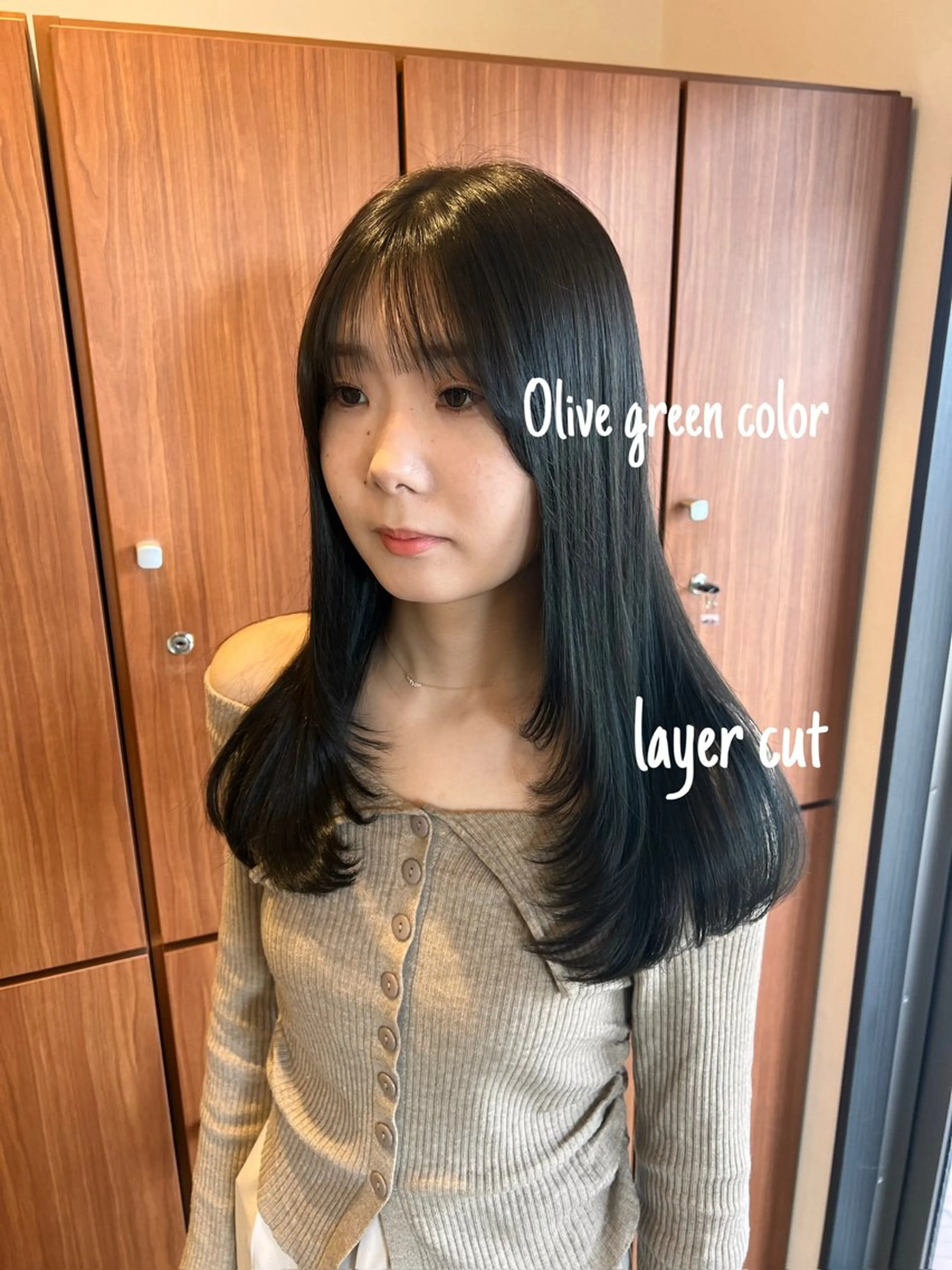 ロング カラー 透明感カラー レイヤーカット カット ヘアカラー トリートメント STORY／ MAOのヘアスタイル