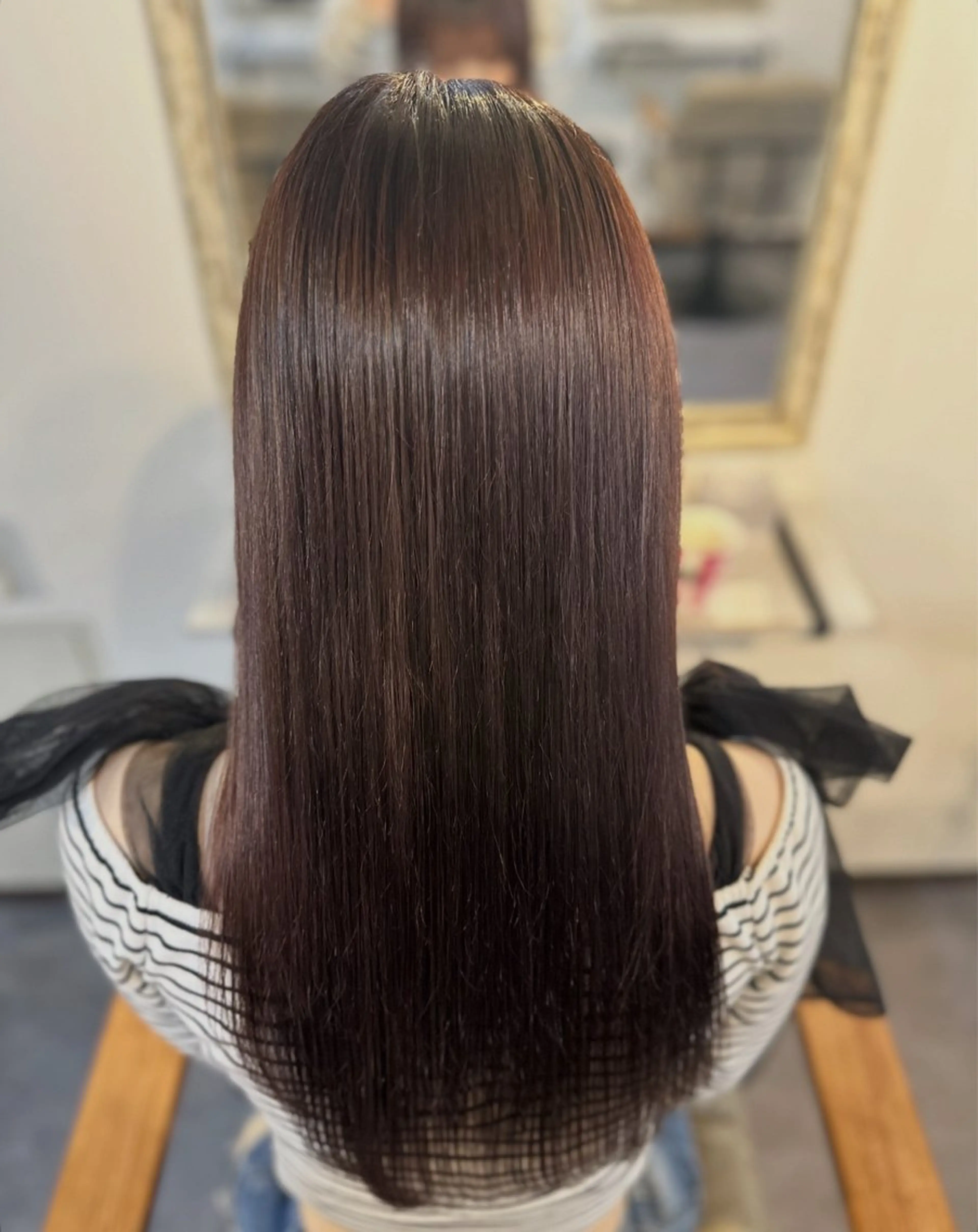 カラー カシス カット ヘアカラー Sherry/R 三川町　木村祐里奈のヘアスタイル