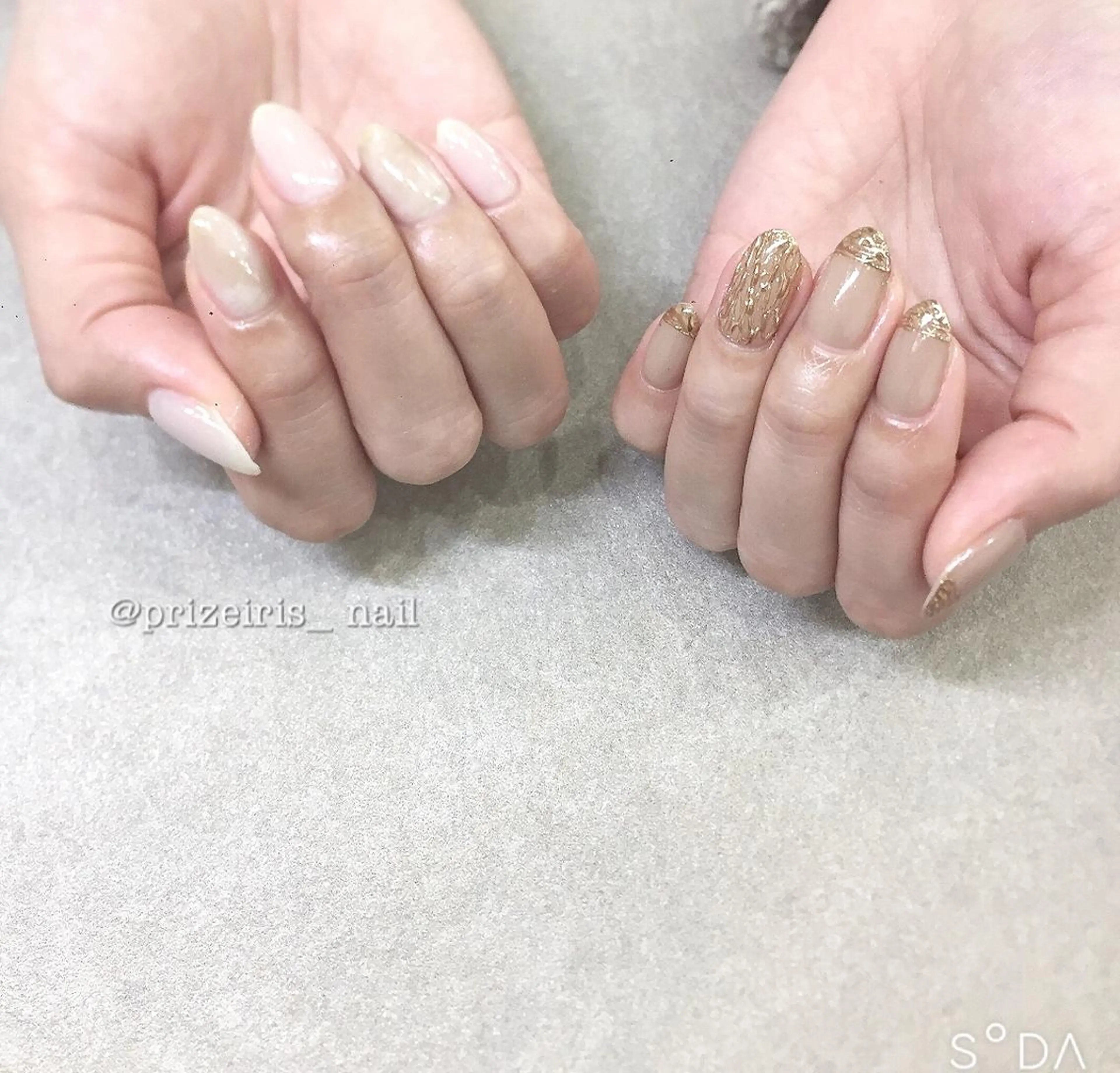 ネイル prizeIris 東のネイルデザイン