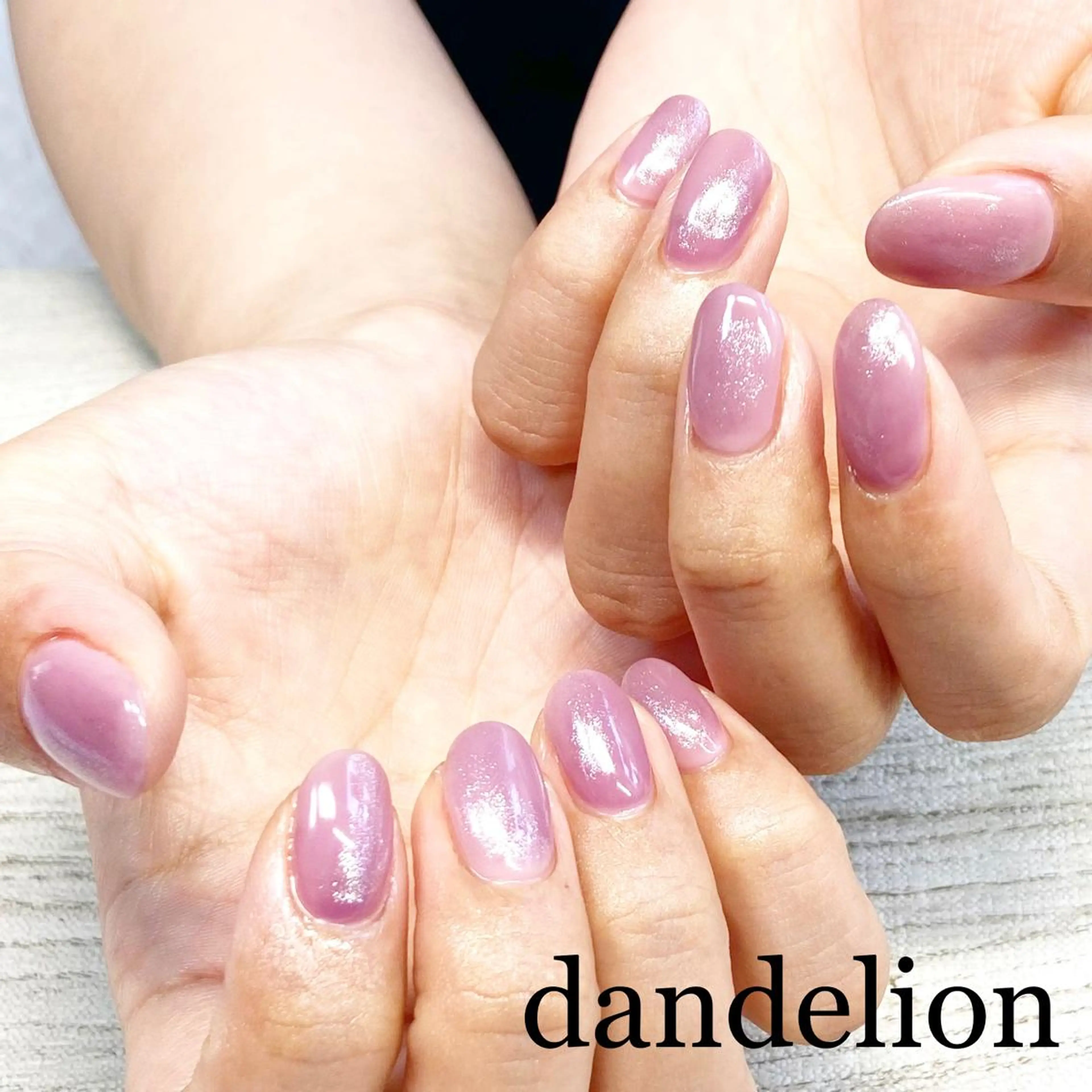 ネイル ハンドネイル ハンドケア dandelion ダンデライオンのネイルデザイン