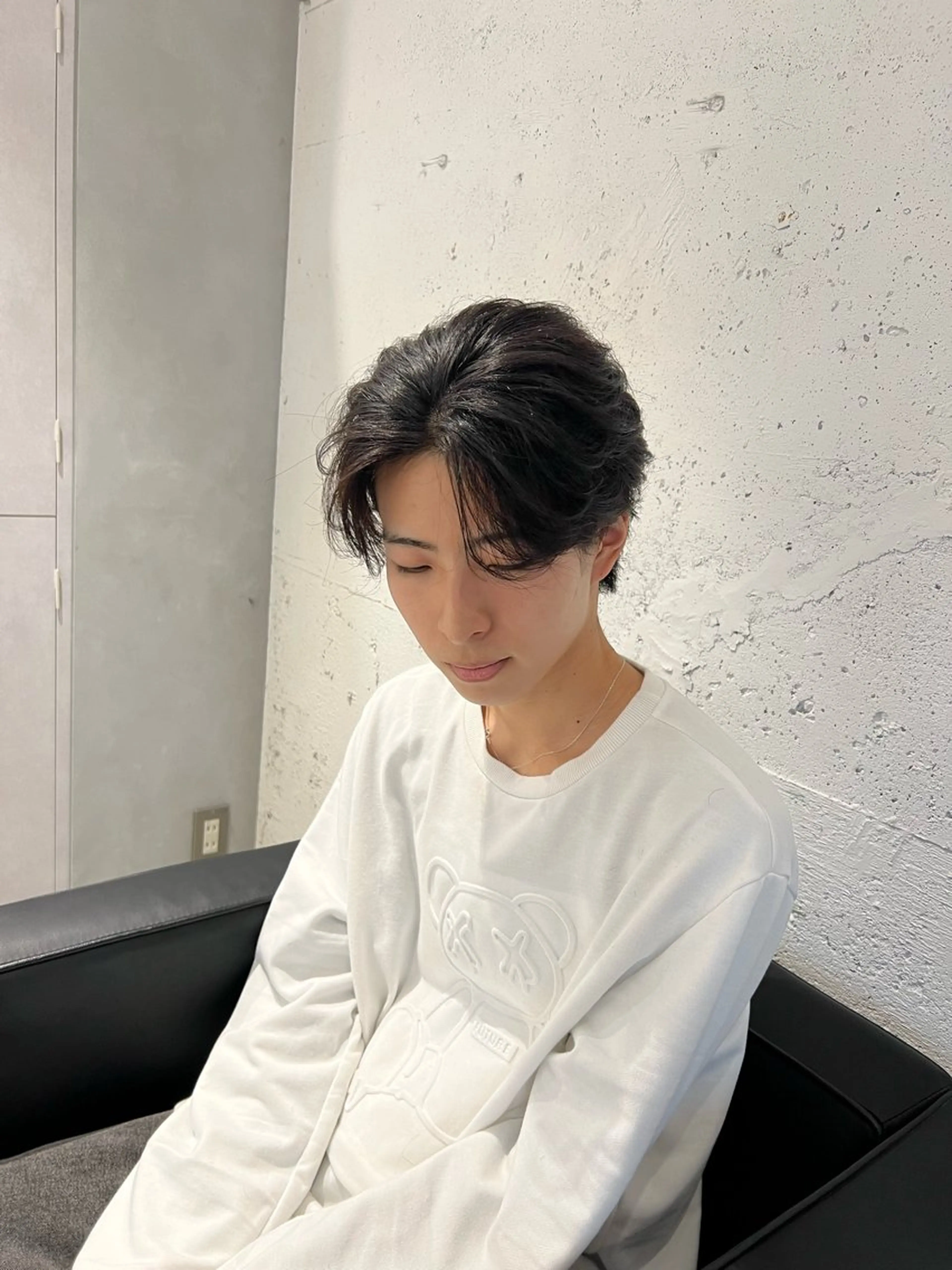 メンズ 縮毛矯正 トリートメント メンズカット松戸/韓 国/メンズパーマ航太のヘアスタイル