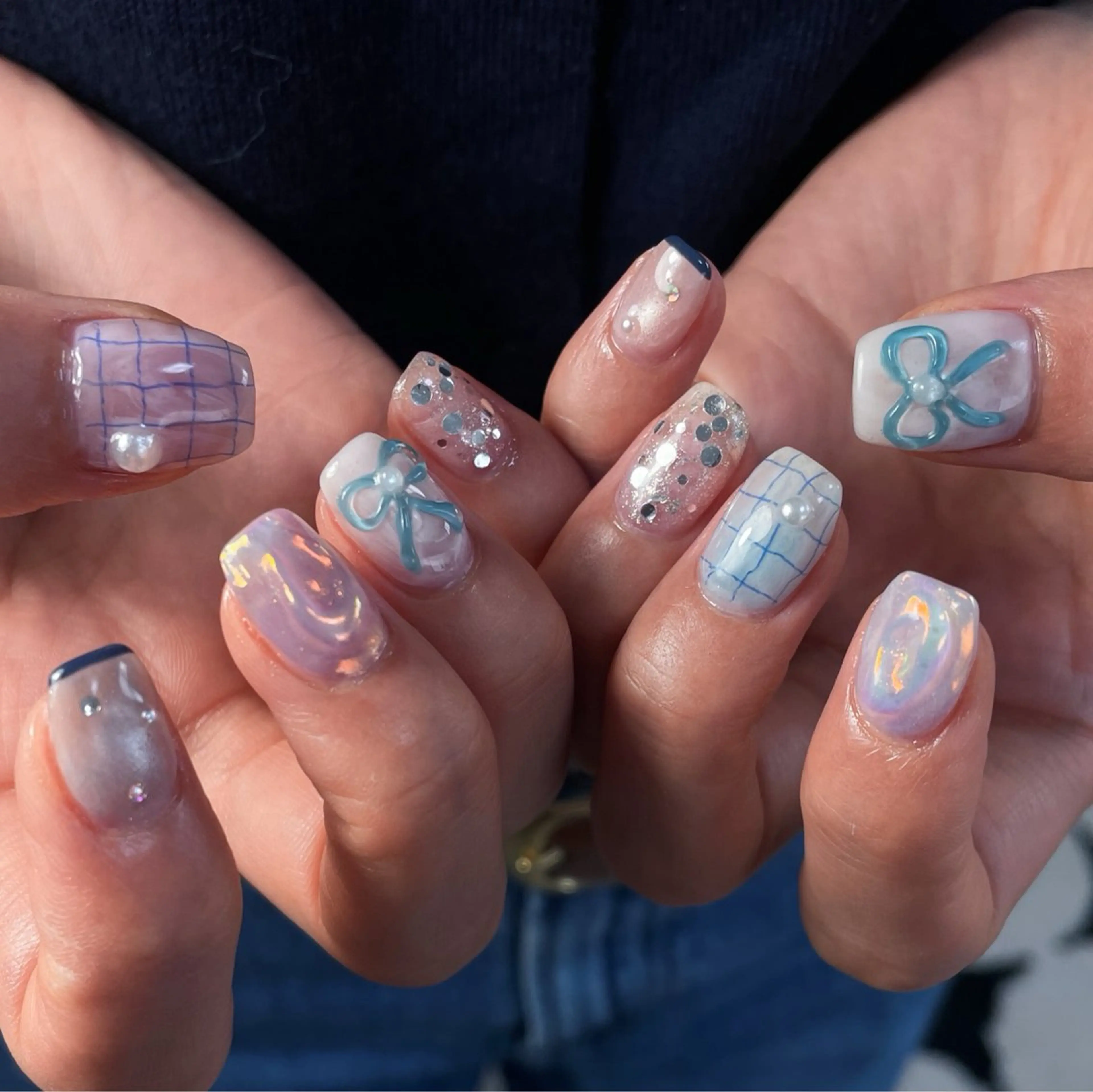 ネイル ハンドネイル F. 　nail studio所属・F. Lenaのネイルデザイン