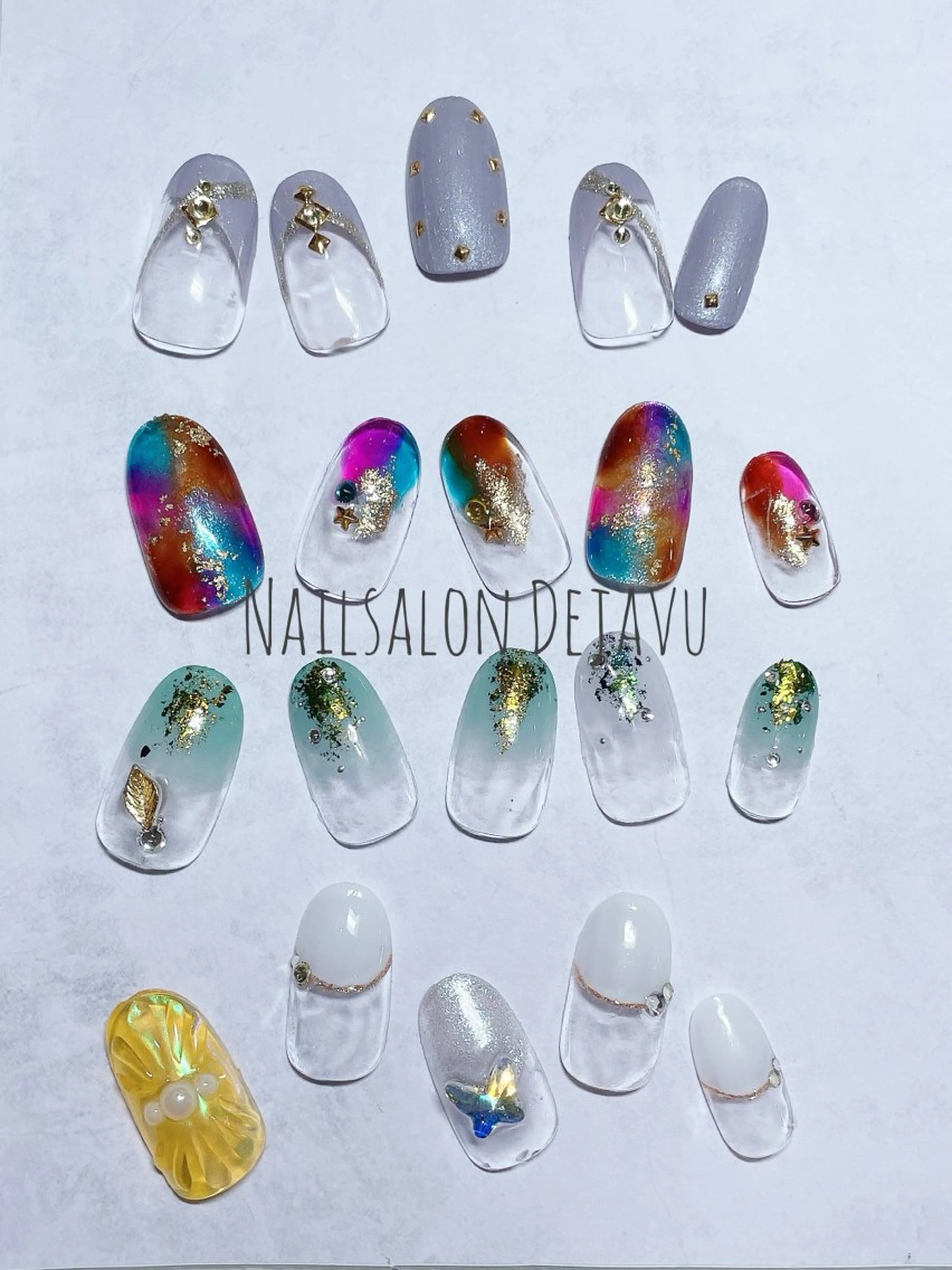 ネイル ハンドネイル Nail salon Dejavu 🌿のネイルデザイン
