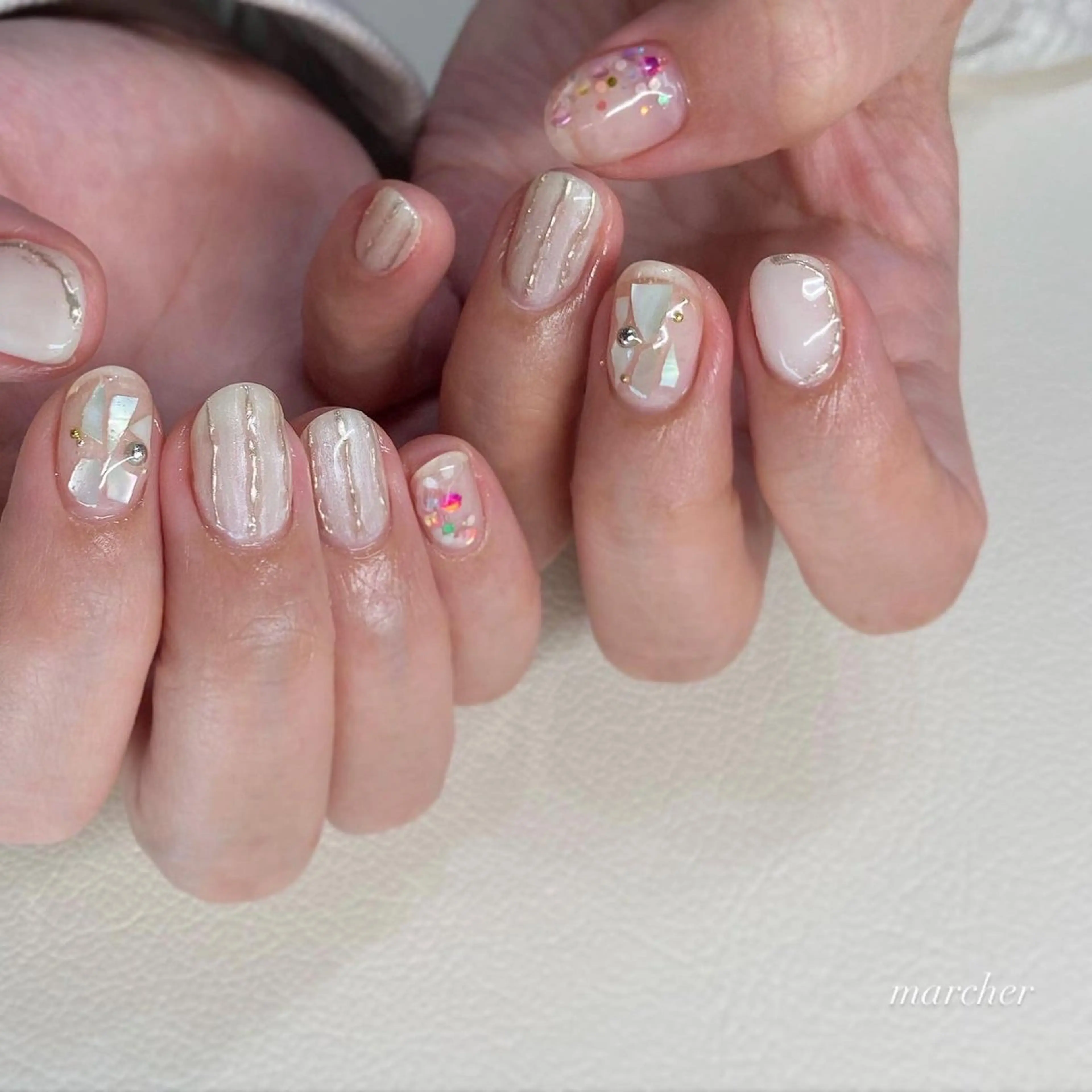 ネイル ハンドネイル Nailbeauty marcherのネイルデザイン