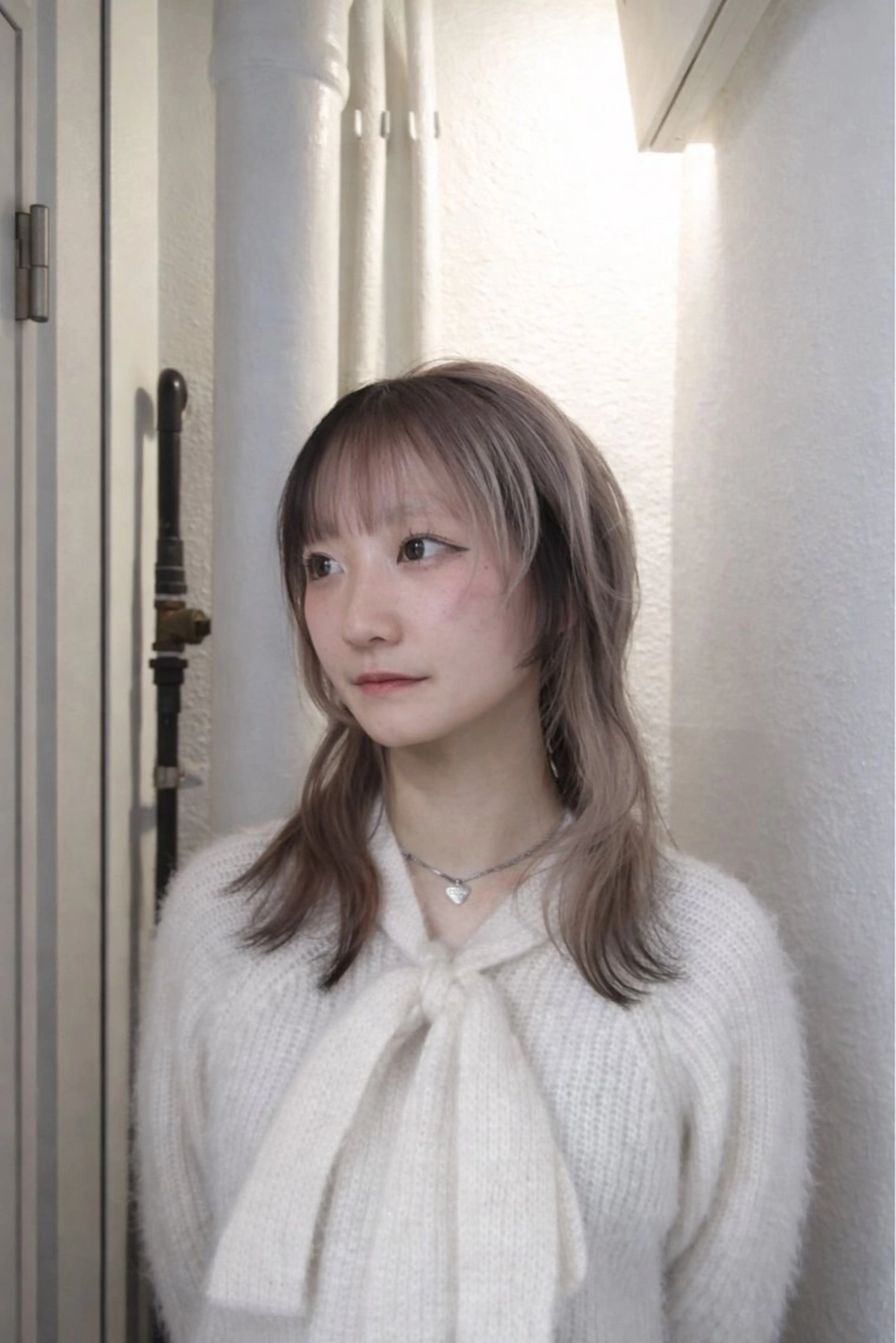 カラー ブリーチ ピンクカラー ヘアカラー neu所属・Shiho .one colorのヘアスタイル