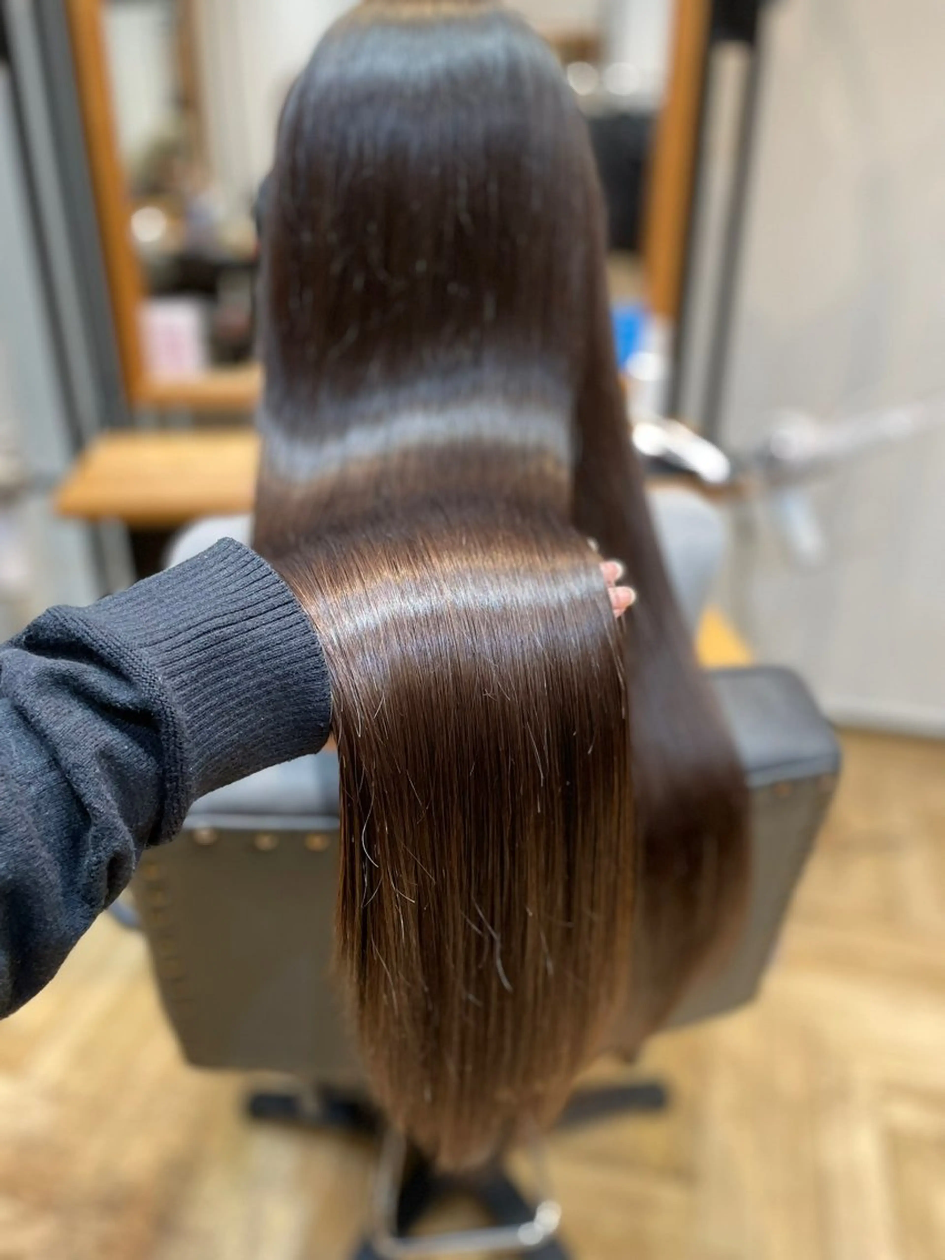 ロング カット トリートメント 望恵🌸 韓国🇰🇷スタイルのヘアスタイル