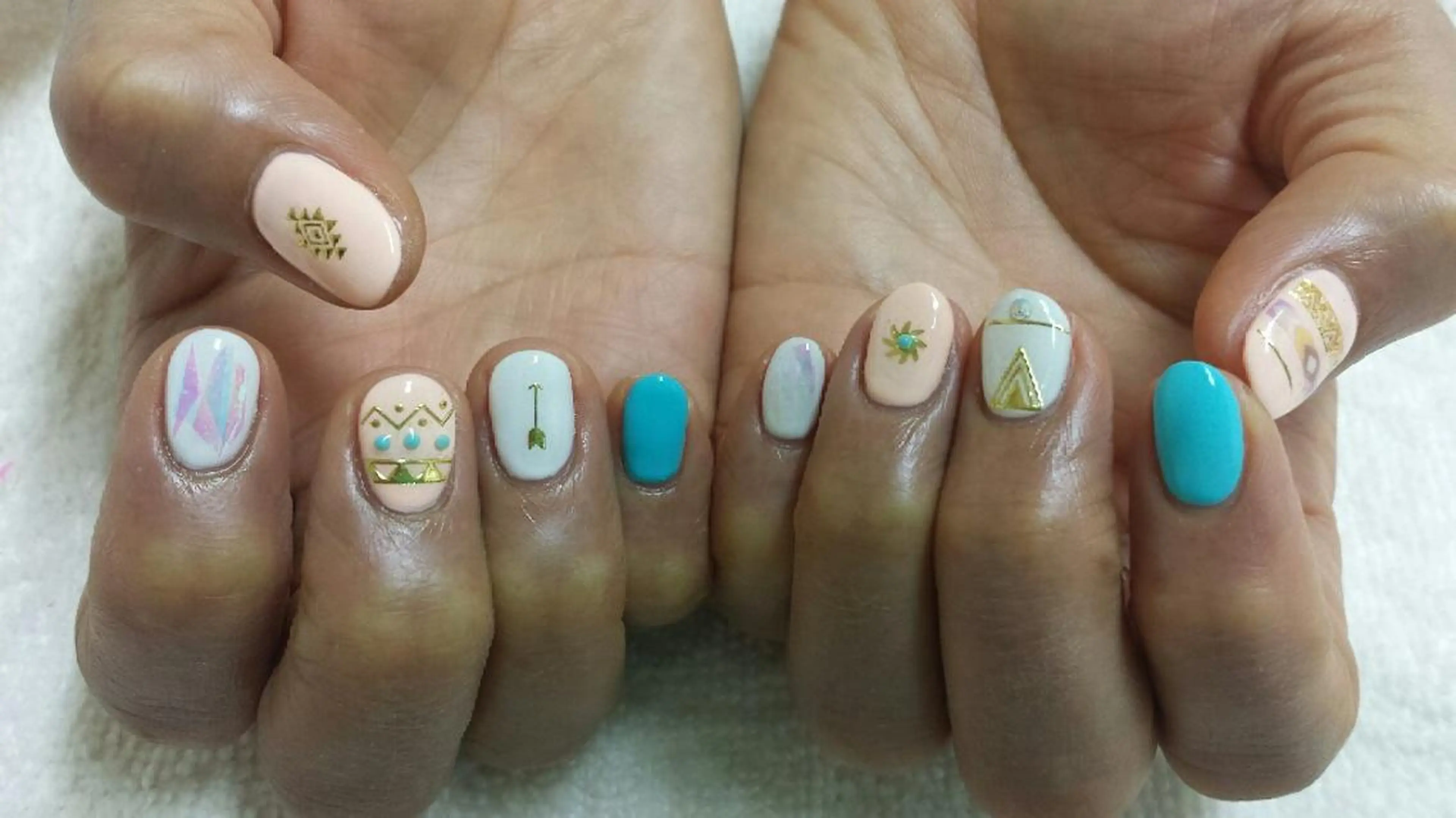 ネイル 河野ちえ (雑誌掲載サロン)のネイルデザイン