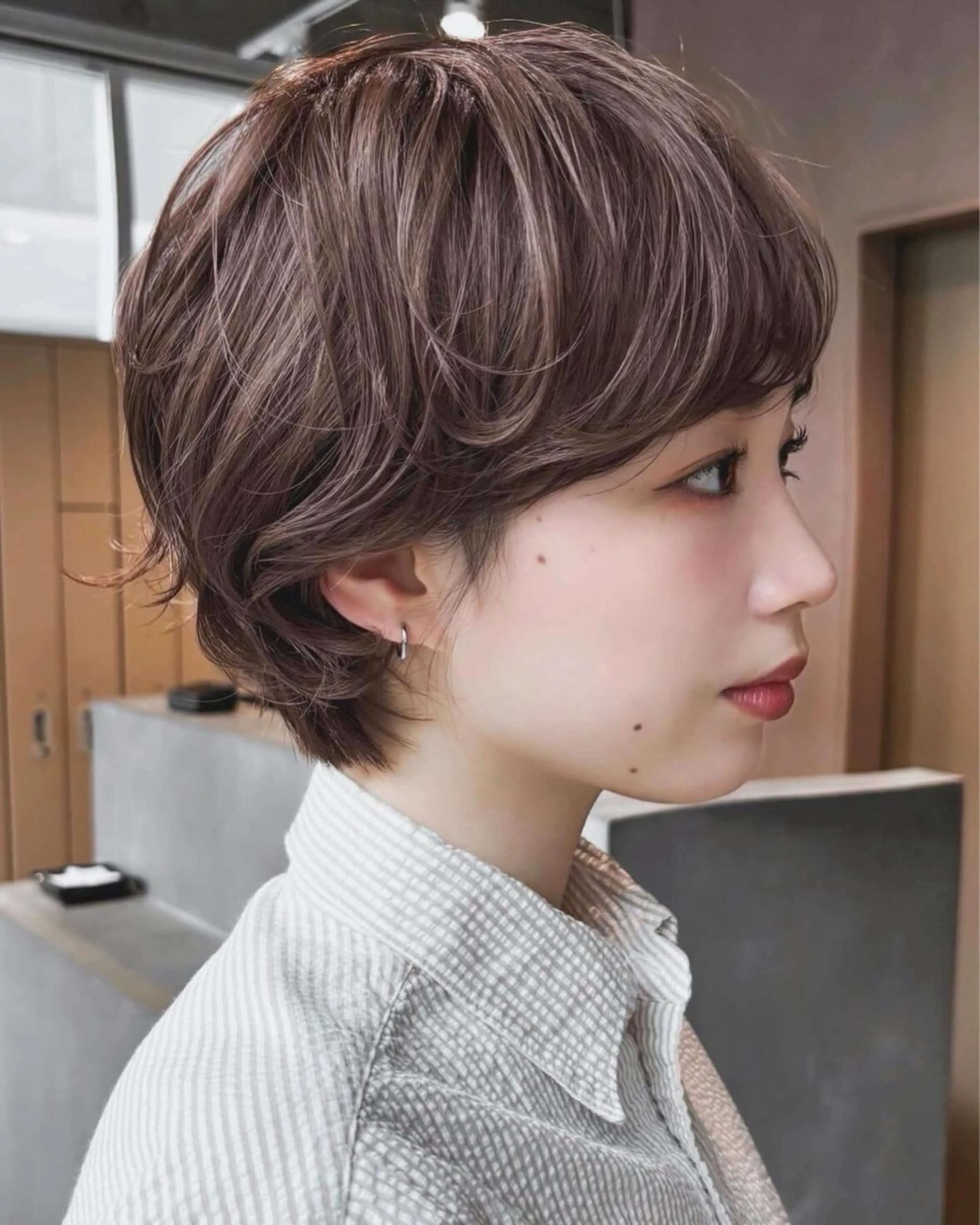 ショート カット 渡邊 百咲のヘアスタイル