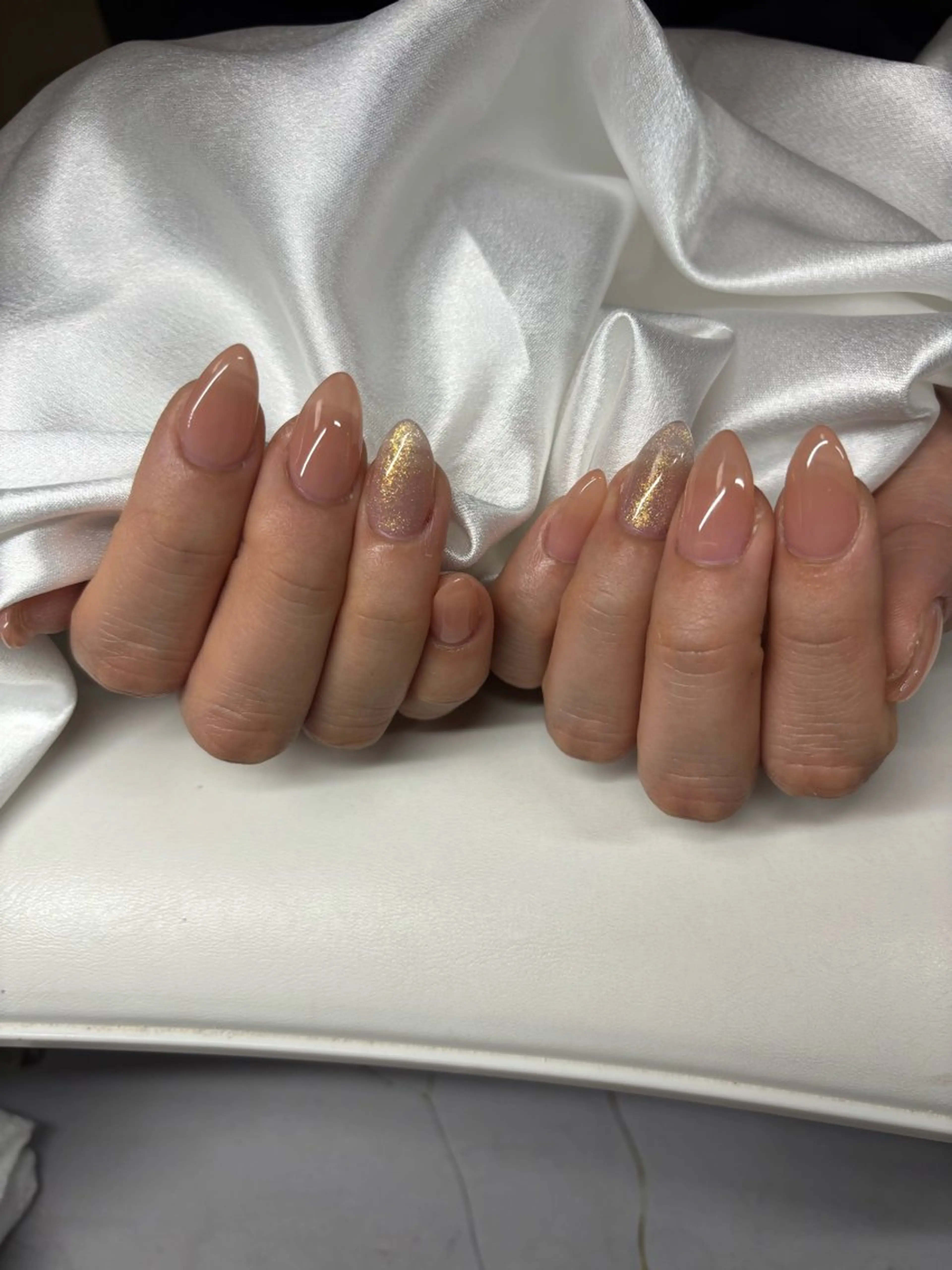 ネイル 長さ出し ハンドネイル 門真市ネイルサロン♡ KUMI.HANAのネイルデザイン