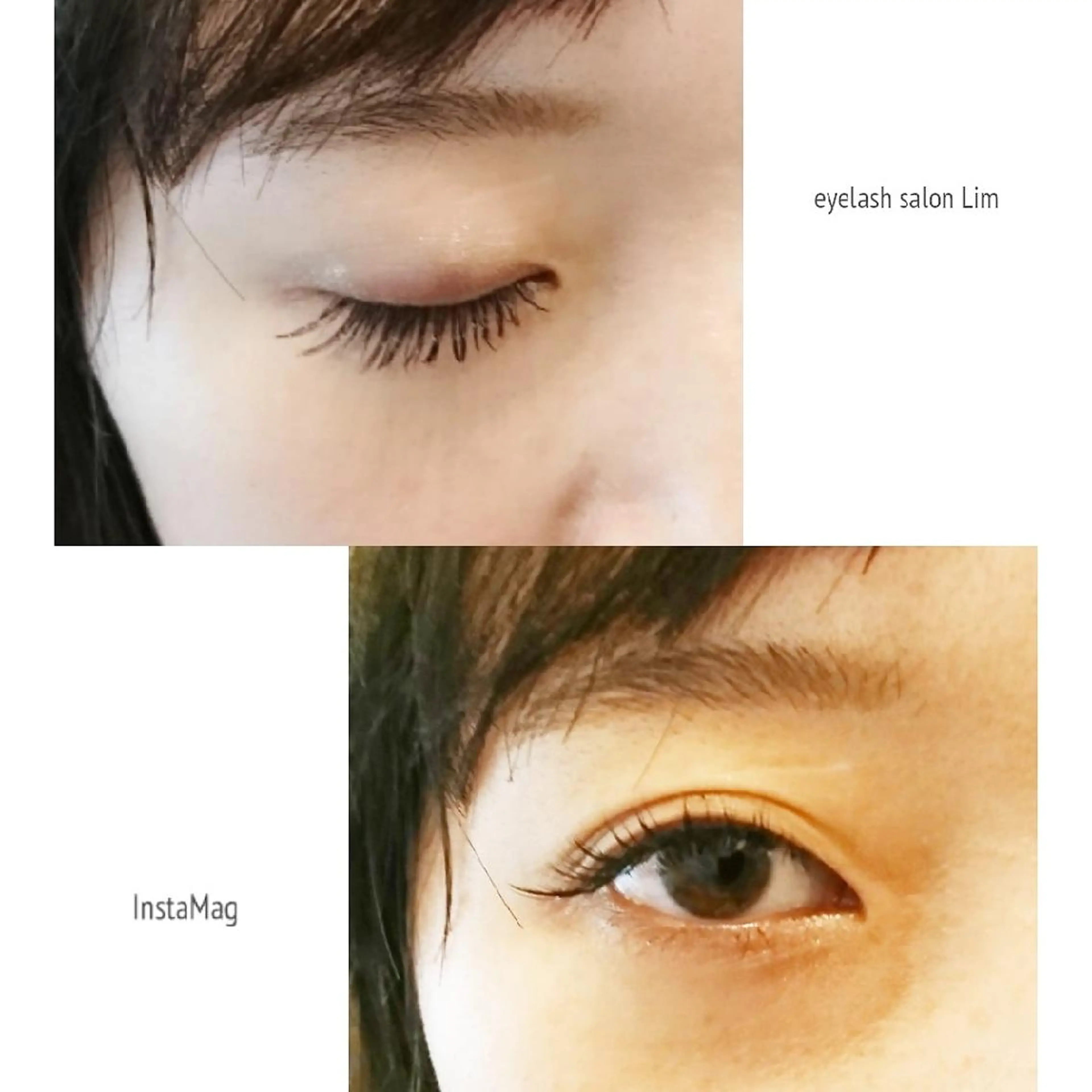 マツエク・マツパ Cカール Dカール Jカール 目尻長め Lim 二条店のマツエク・マツパデザイン