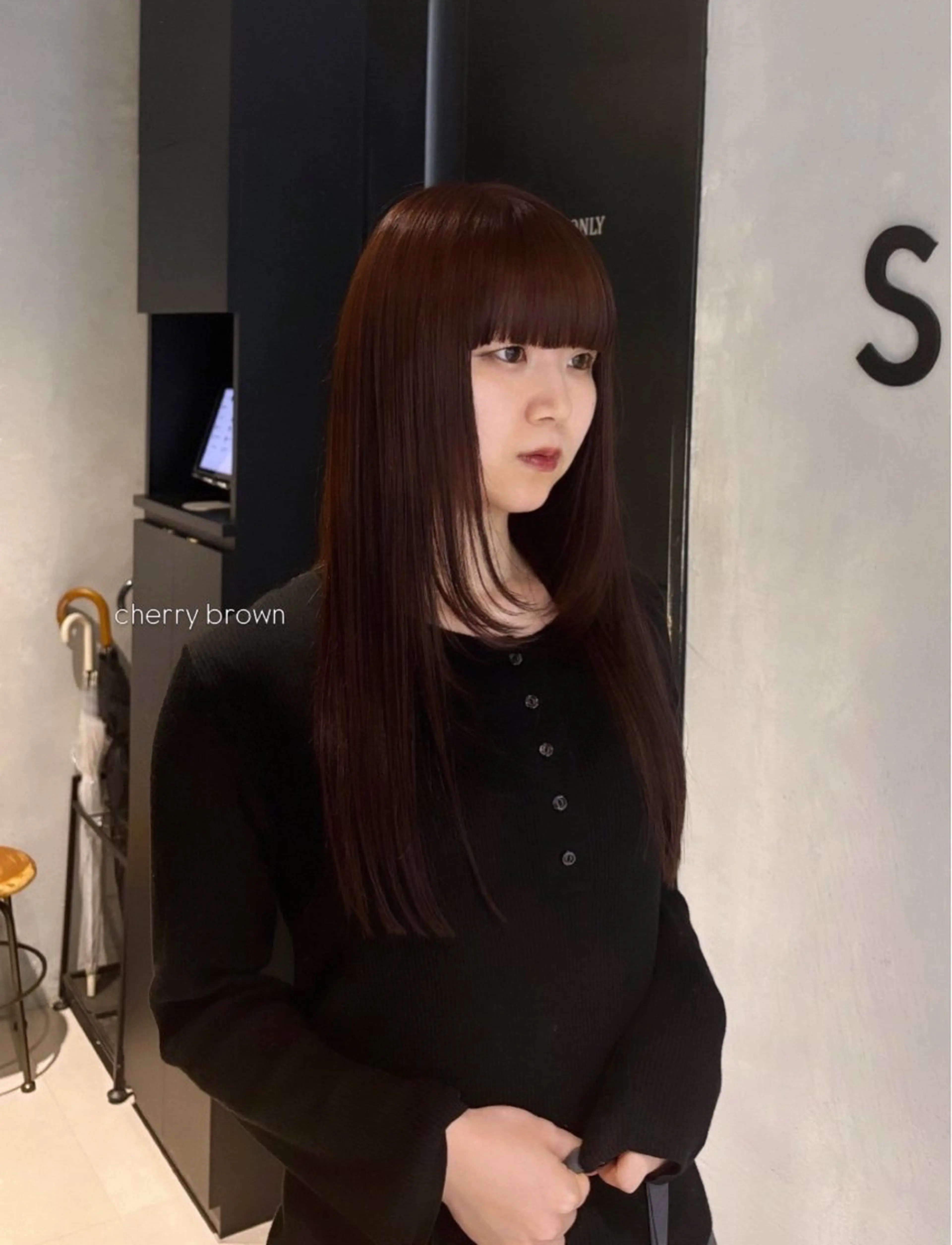 ロング カラー カット ヘアカラー マンツーマン半個室 tamuraのヘアスタイル