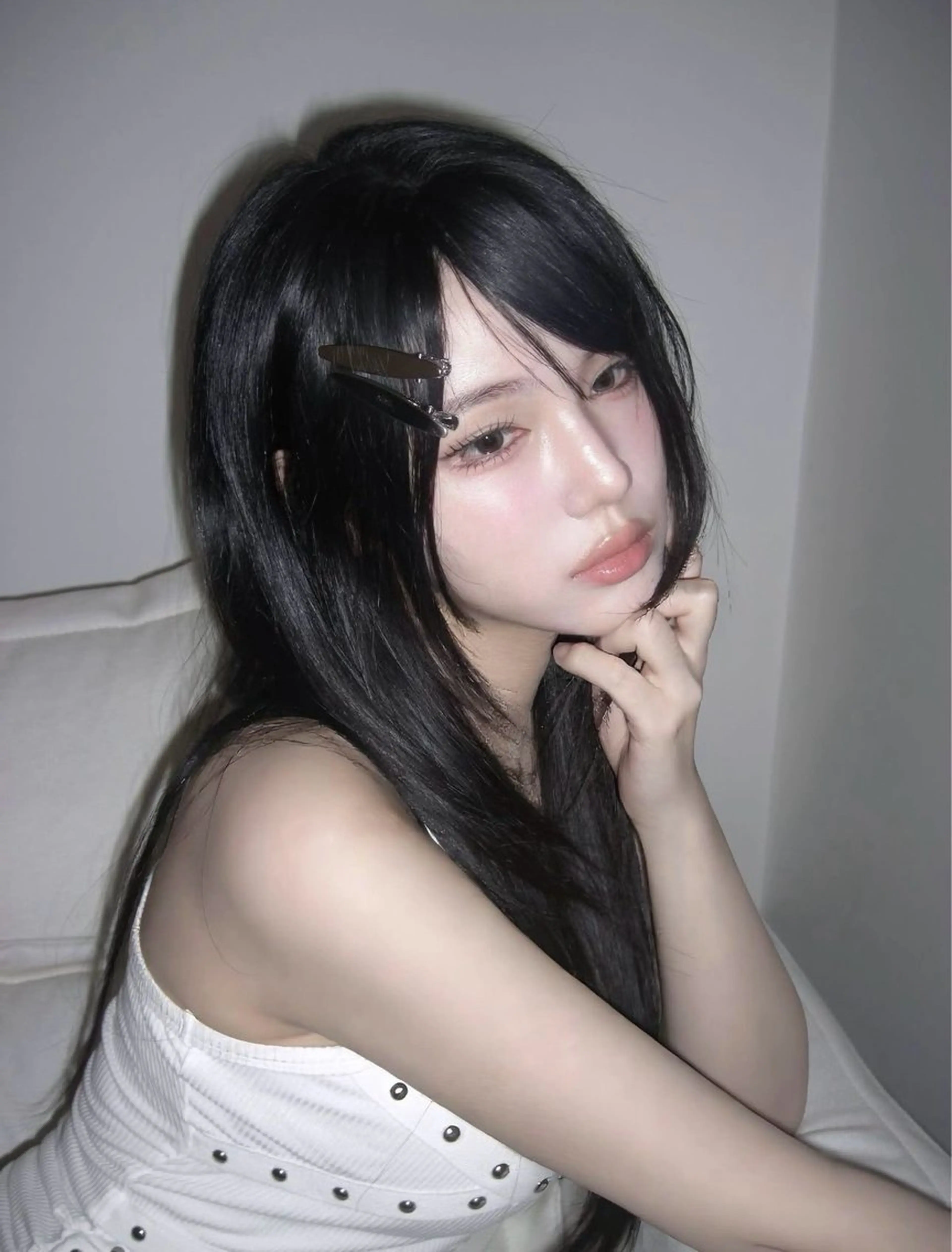 ロング カラー ヘアカラー 透明感/うる艶カラー /RARAKA🤍のヘアスタイル