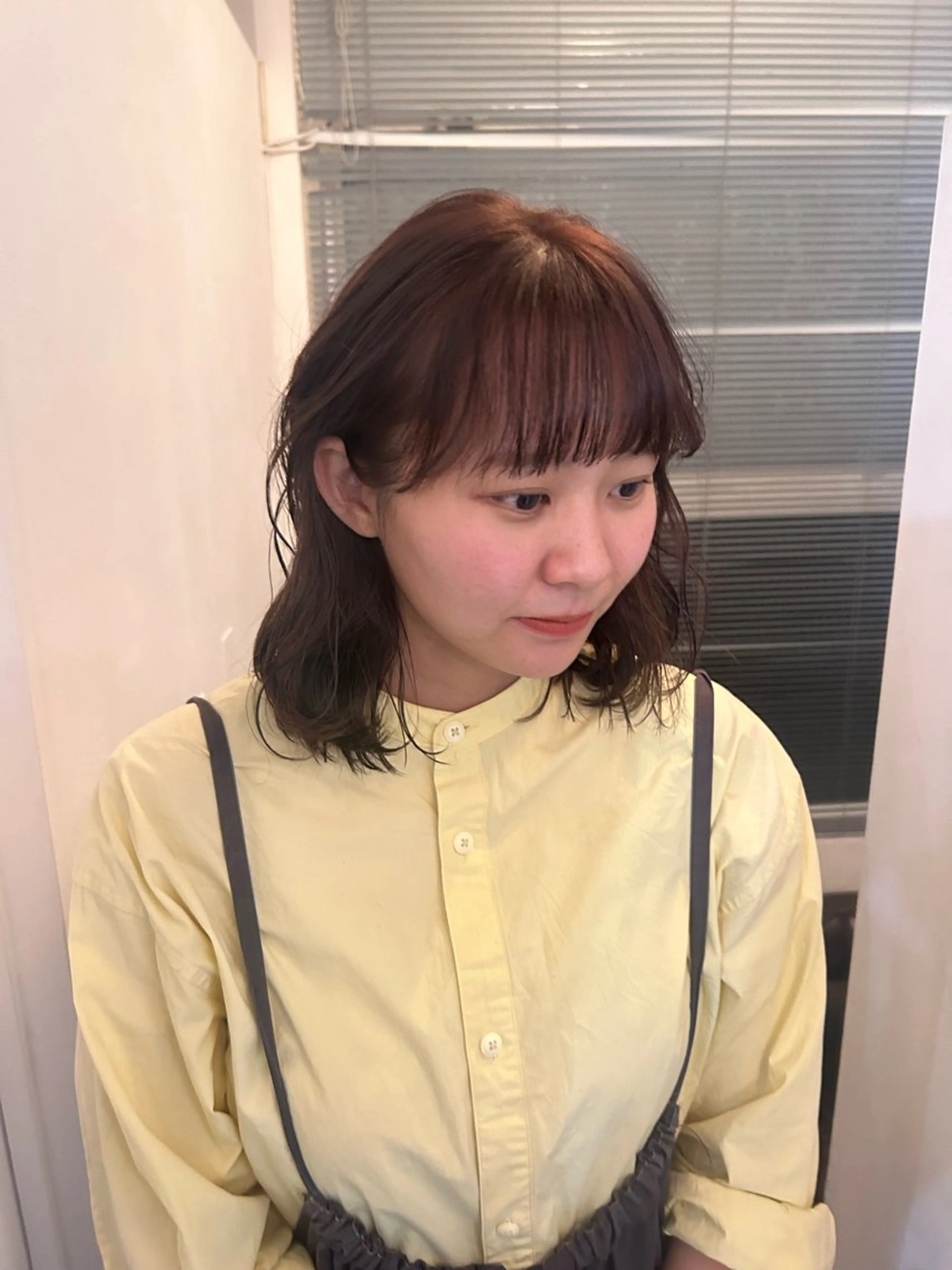 カラー かがやしづ ⭐️ハイトーンのヘアスタイル