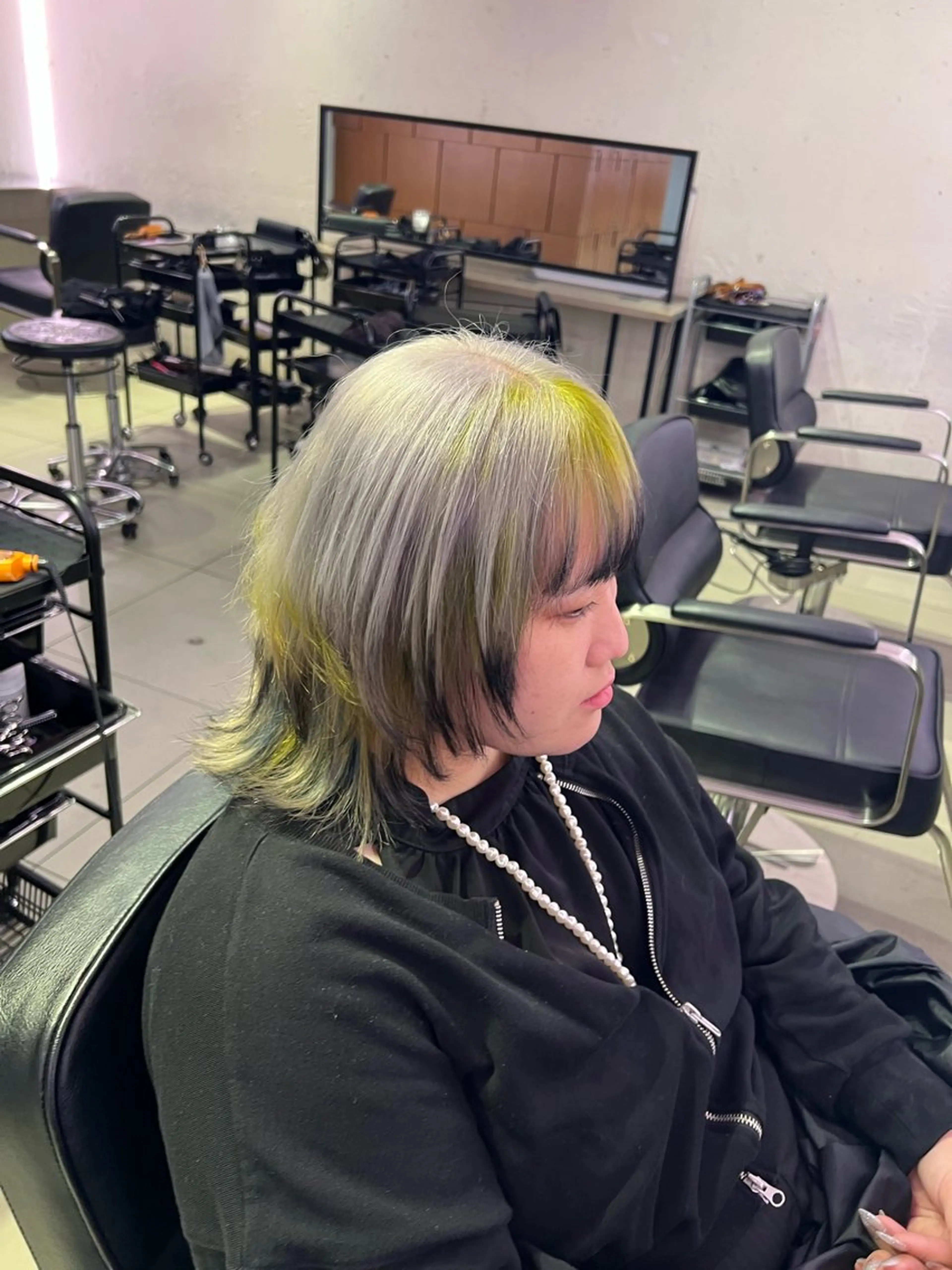 ショート カラー ヘアカラー 竹川 りょうのヘアスタイル