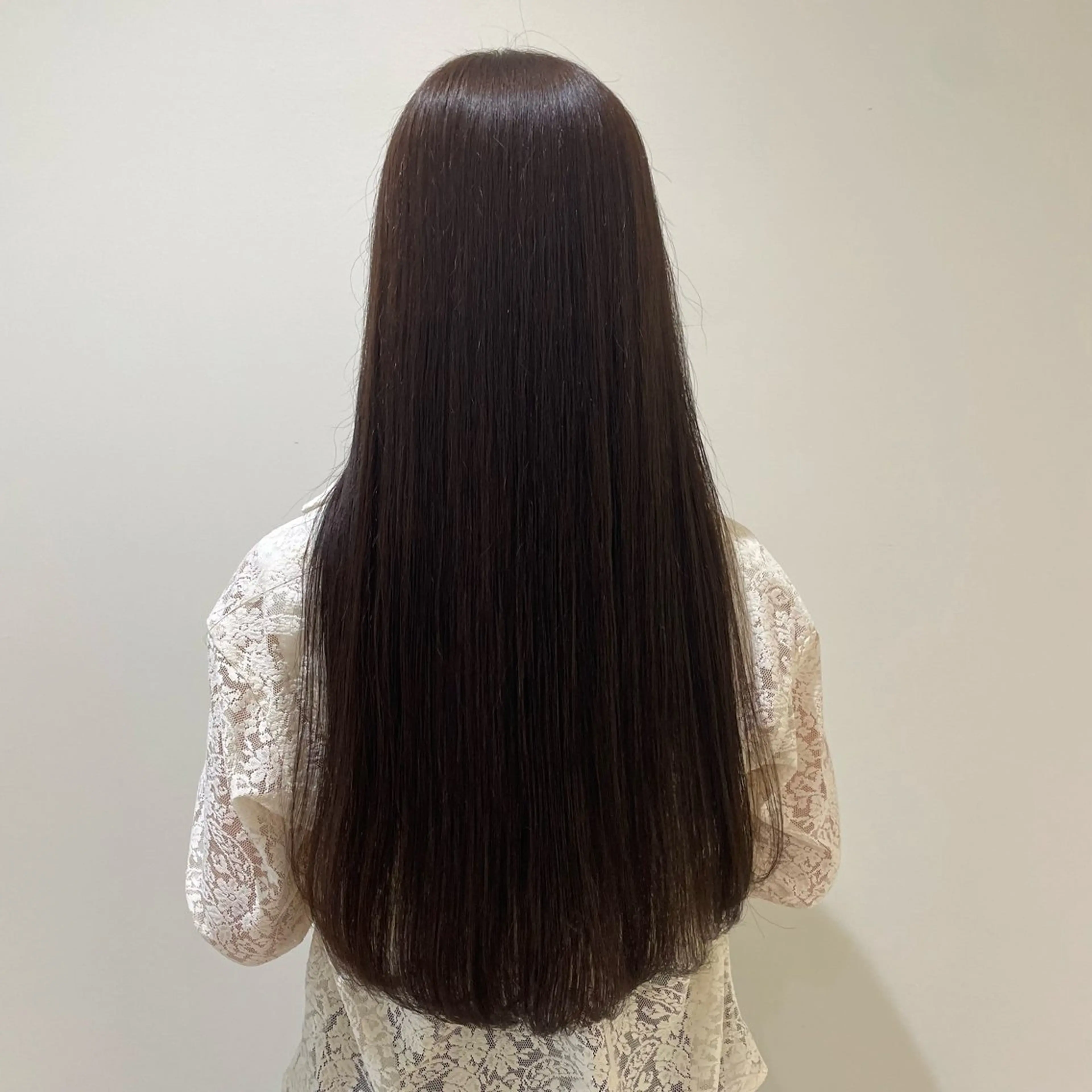 ロング カラー ブラウンカラー ロング 麻生 雪菜のマツエク・マツパデザイン