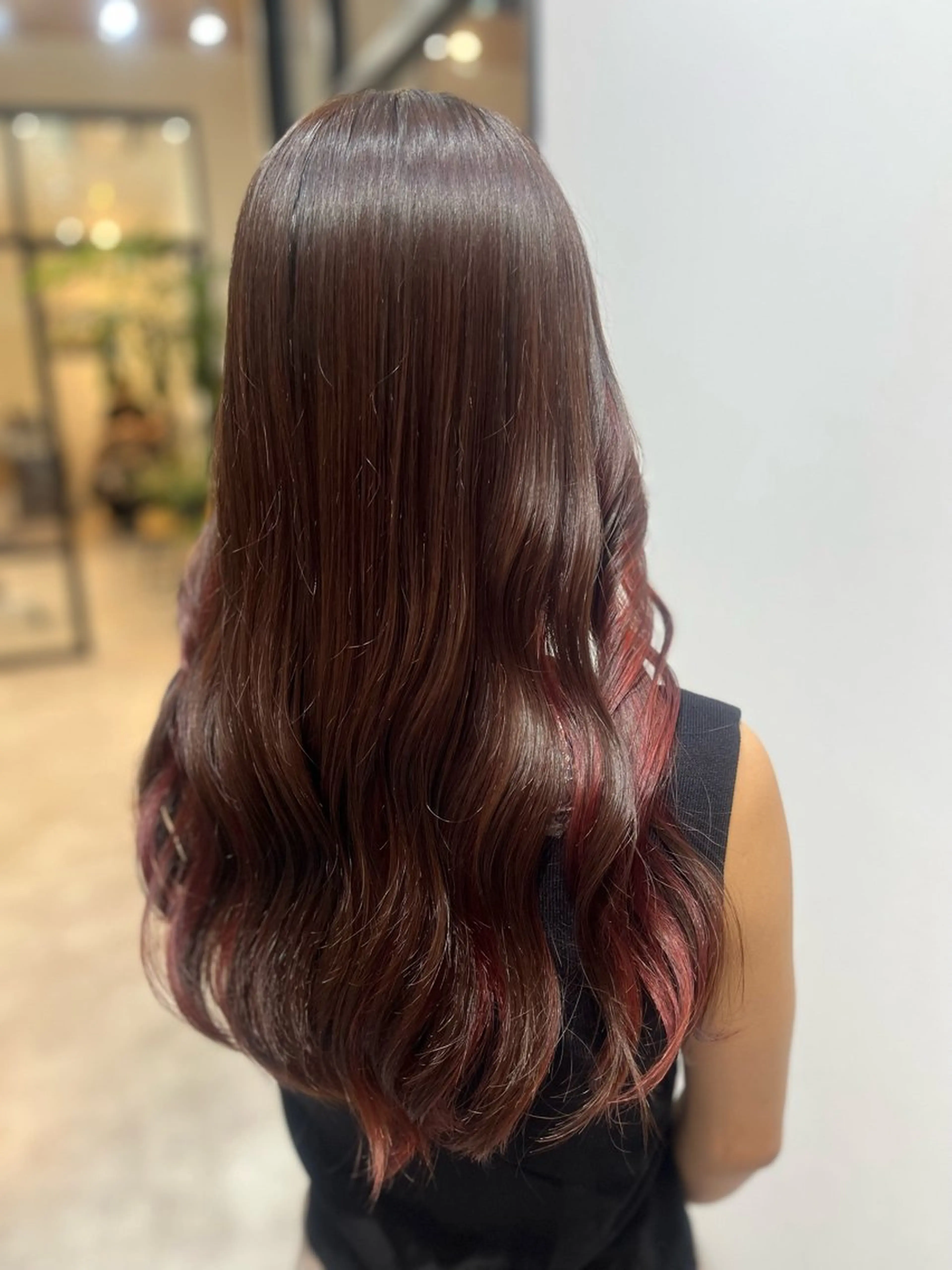 ロング カラー インナーカラー 🫧ぷる艶カラー🫧 Yuubi🦩のヘアスタイル