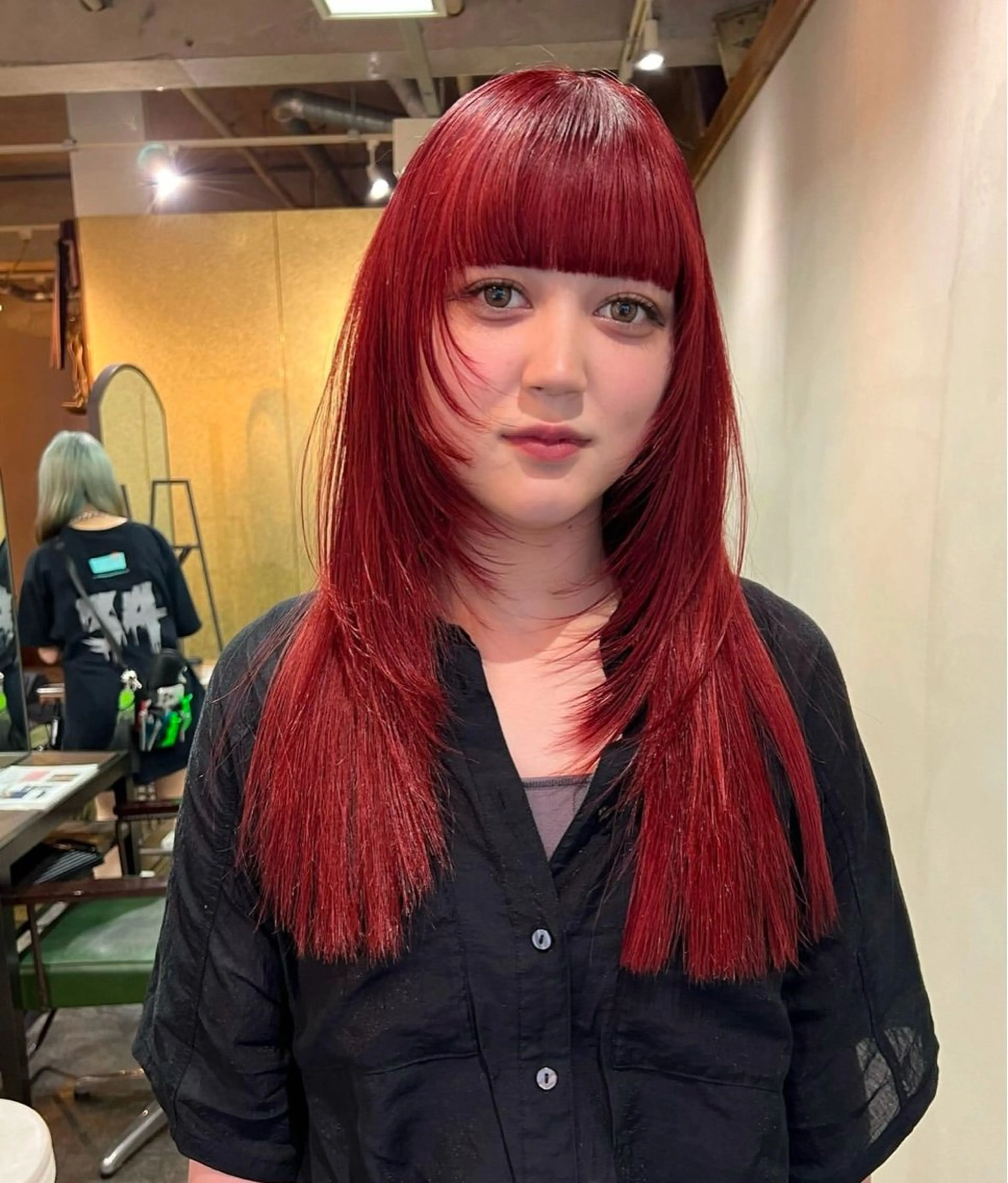 セミロング ブリーチ/ハイトーン /心斎橋/カノンのヘアスタイル