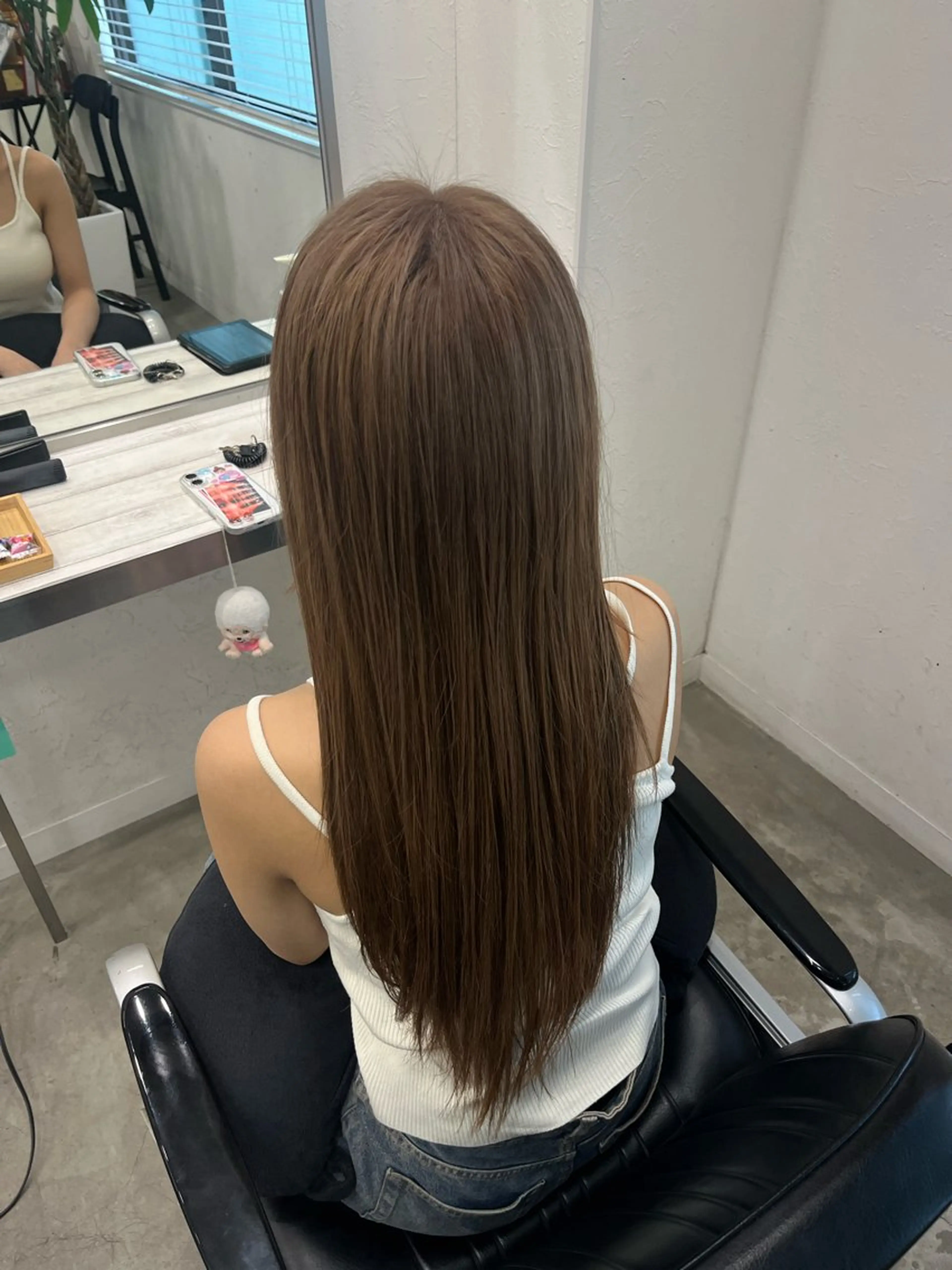 ロング WARP/ ミユのヘアスタイル
