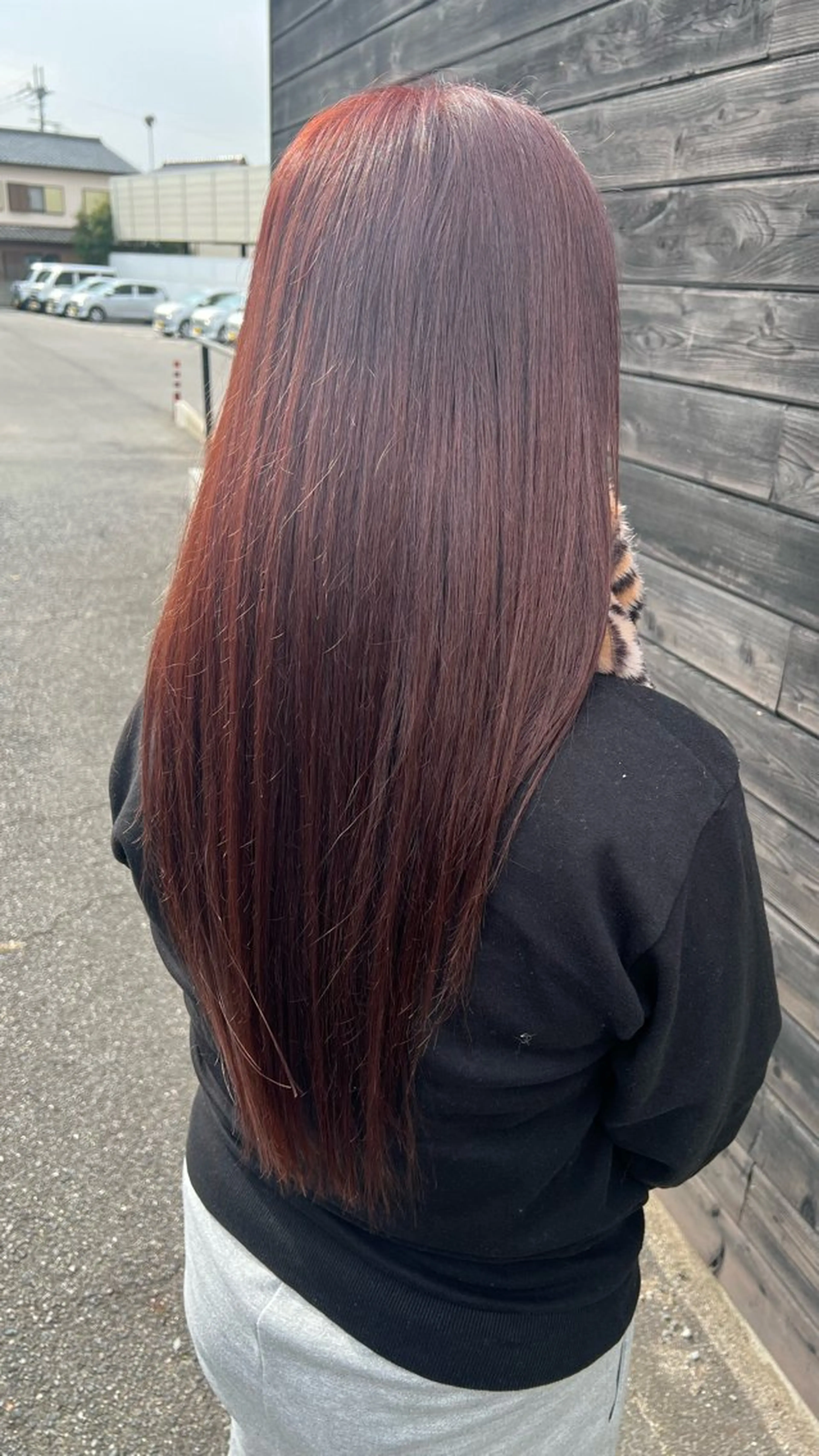 ロング 南草津/トレンドカラ ー/パーマ　西村美月のヘアスタイル