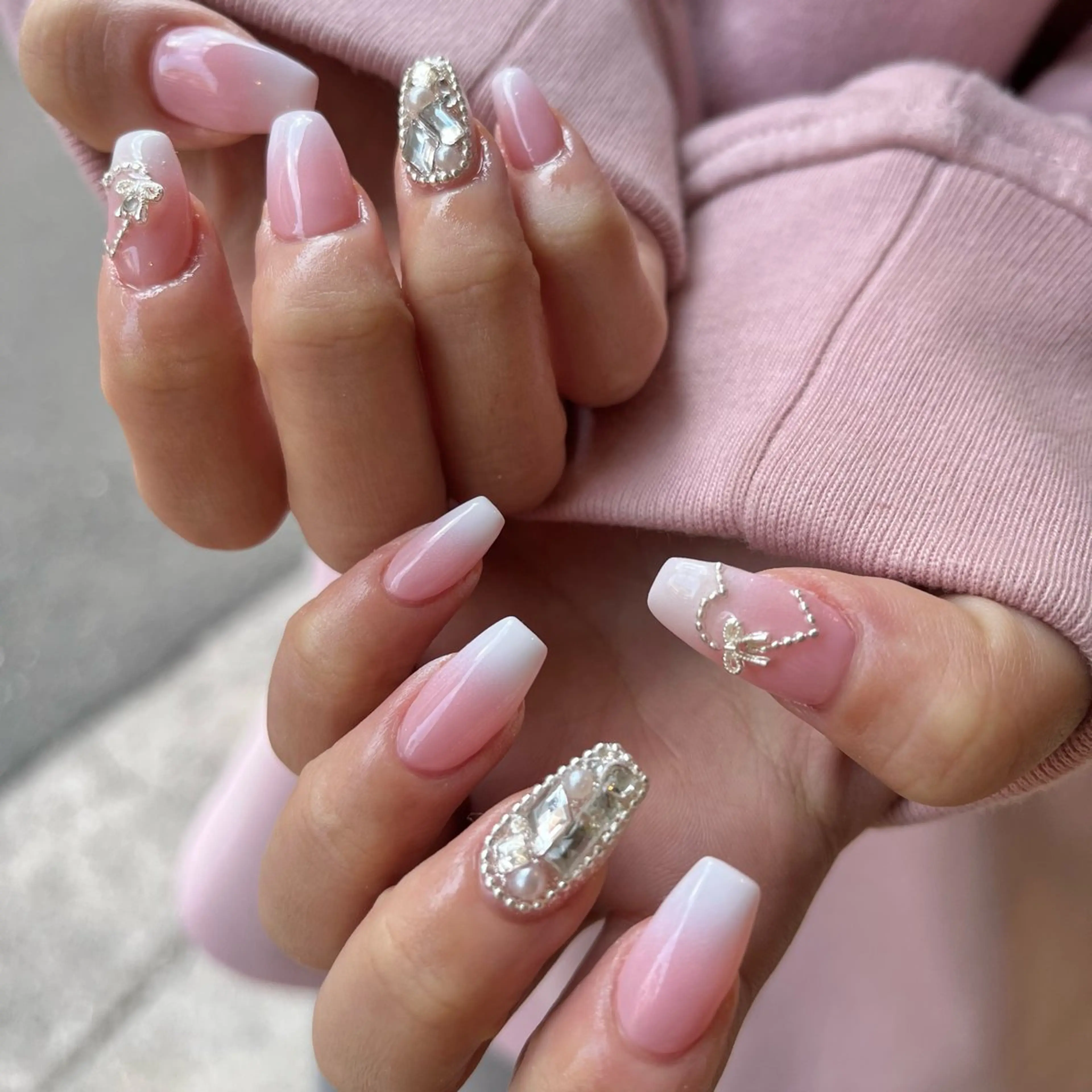 ネイル 成人式 ハンドネイル ballie／小野原 なつみのネイルデザイン