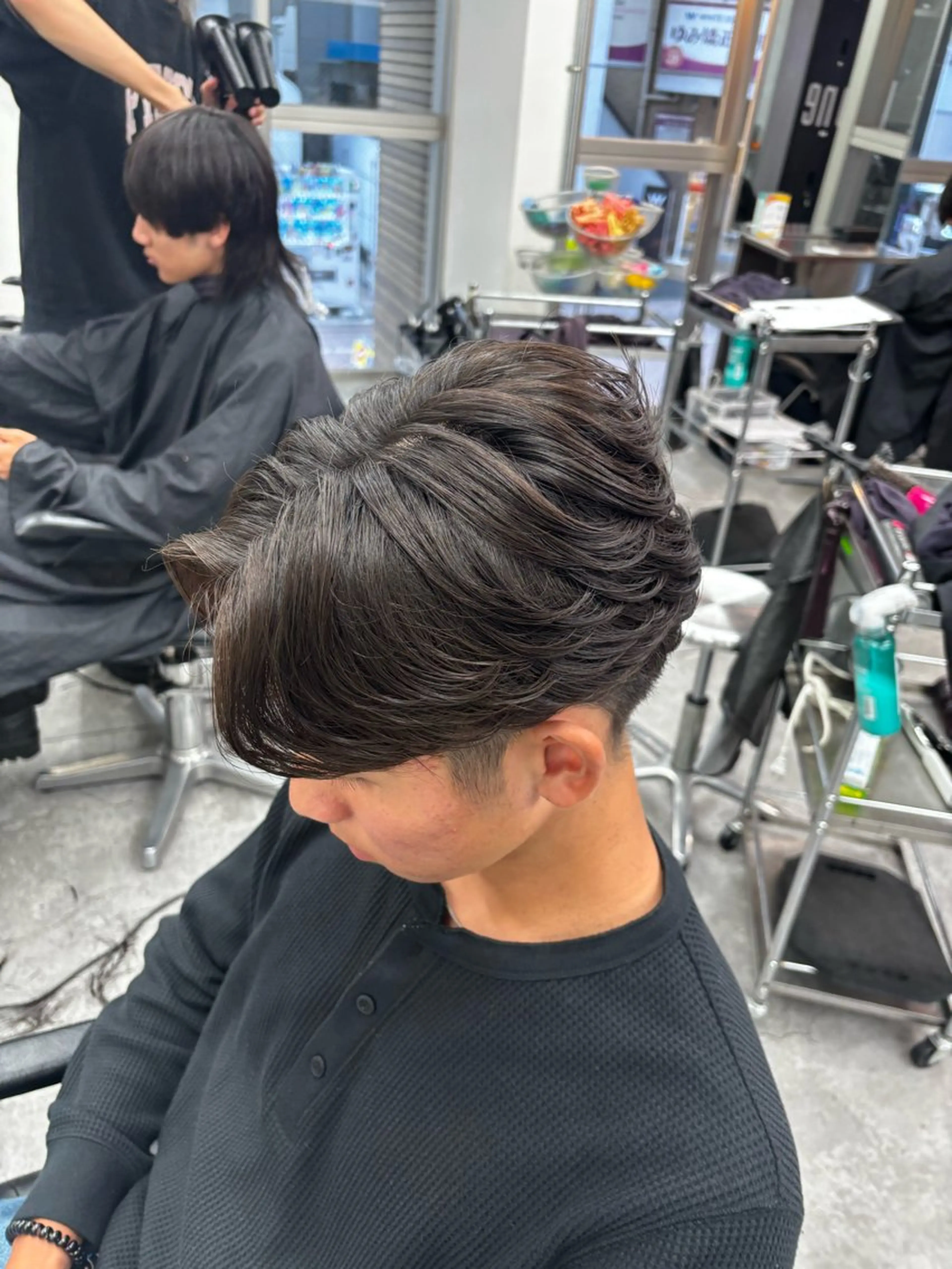 パーマ メンズ カット パーマ メンズ特化✨️ 韓国風パーマ🔥一八のヘアスタイル