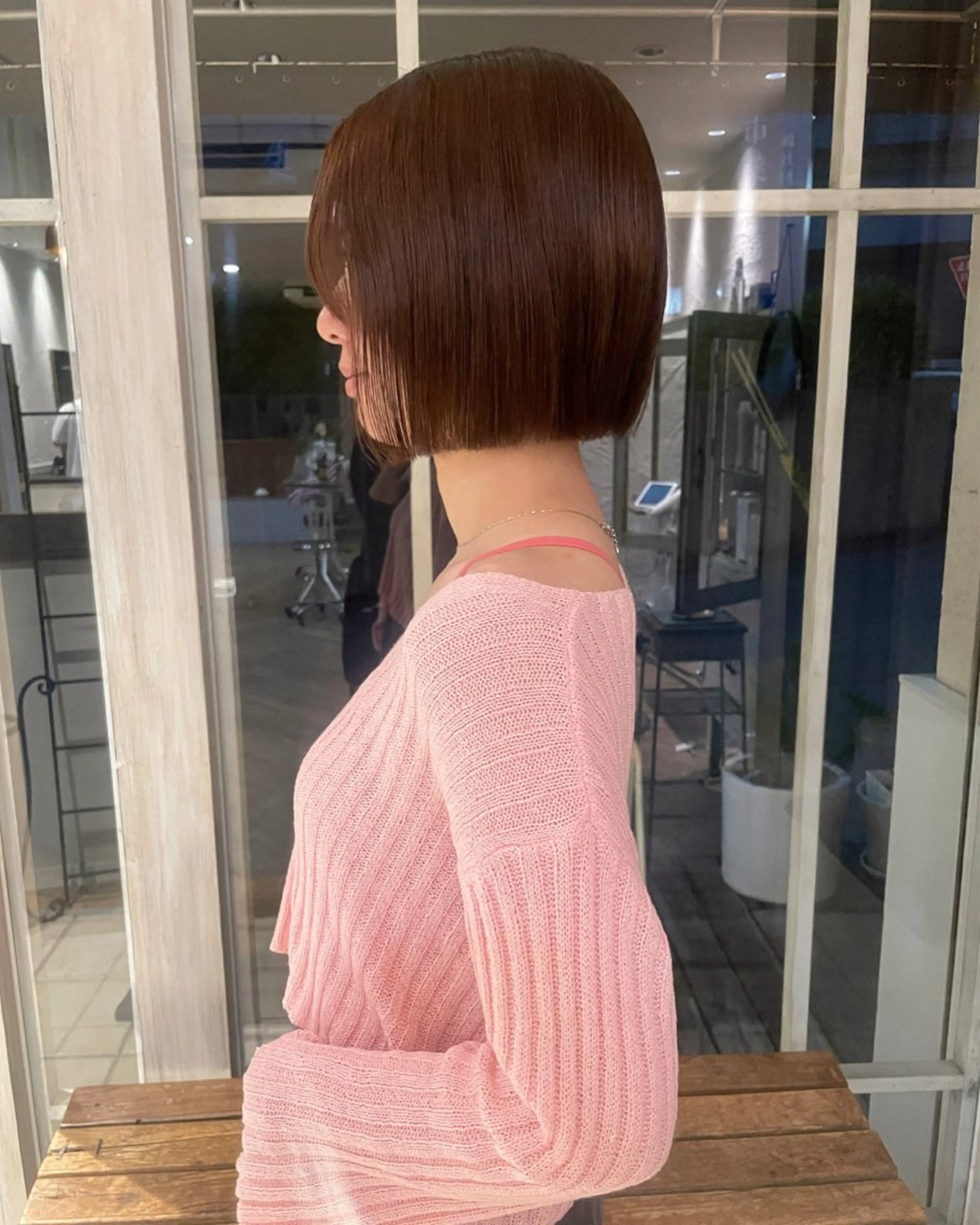 ショート 🙃 透明感カラー/ボブのヘアスタイル