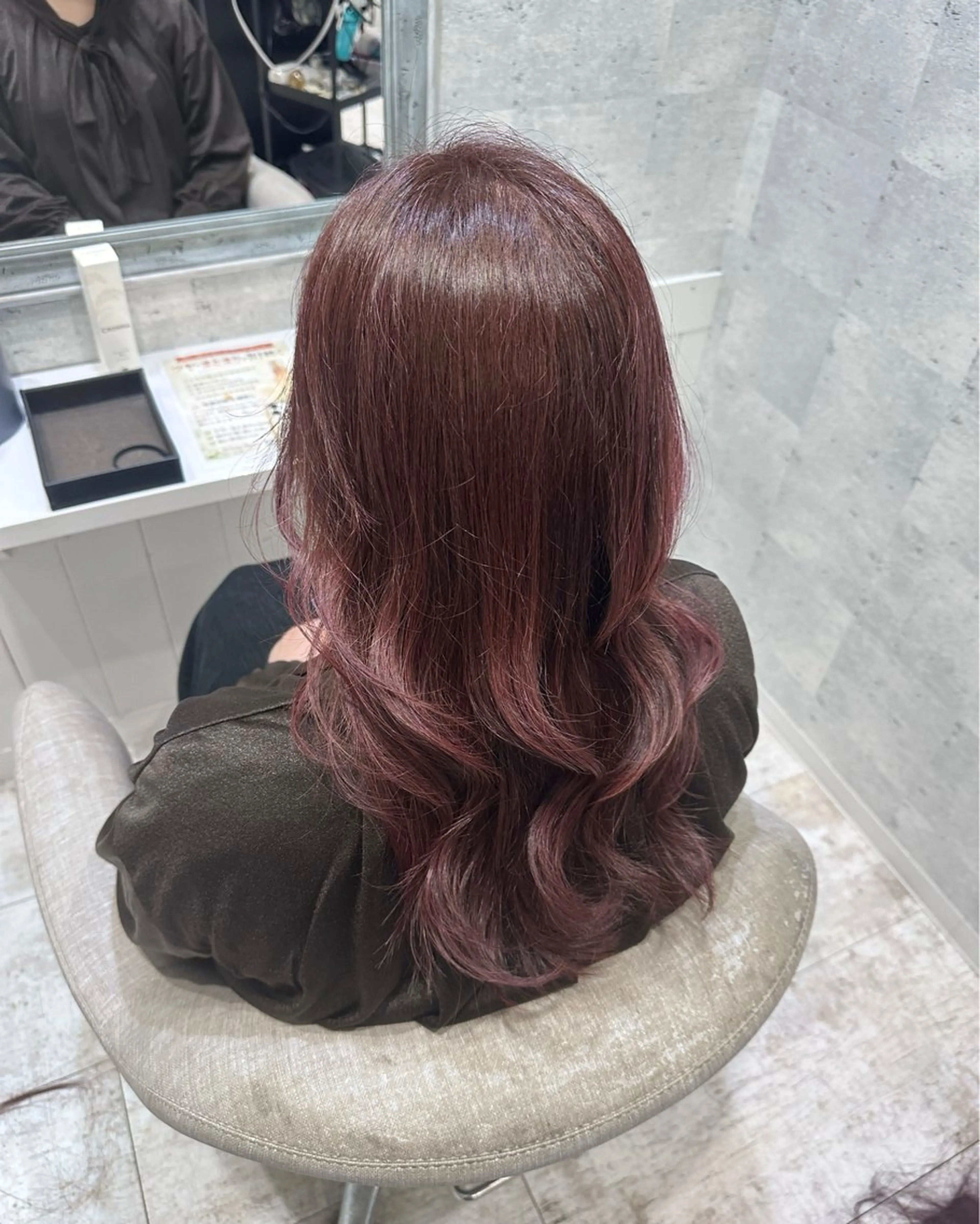 ロング カラー カット ヘアカラー トリートメント 西山 将太のヘアスタイル